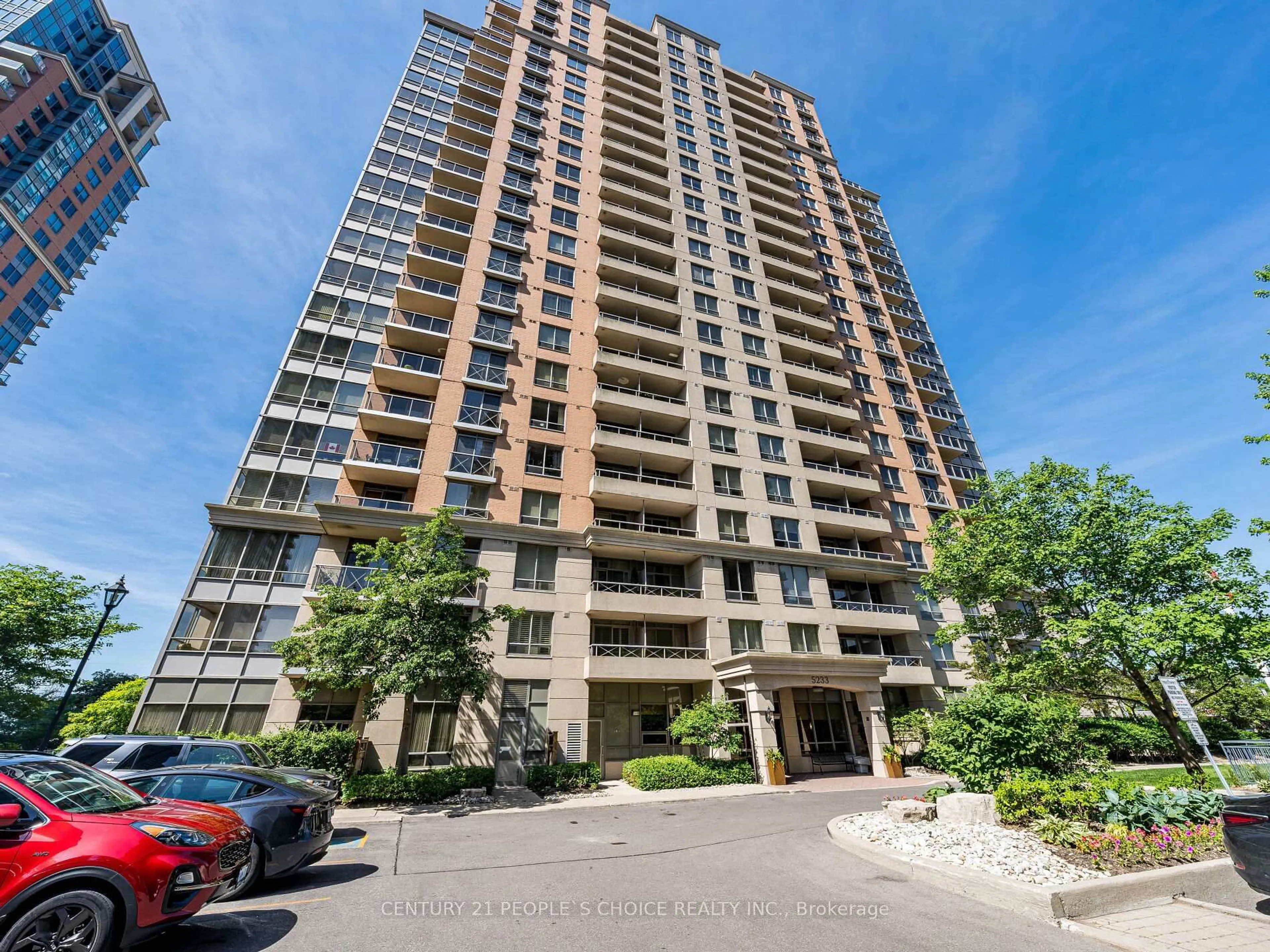 A pic from outside/outdoor area/front of a property/back of a property/a pic from drone, unknown for 5233 Dundas St ##1428, Toronto Ontario M9B 6M1