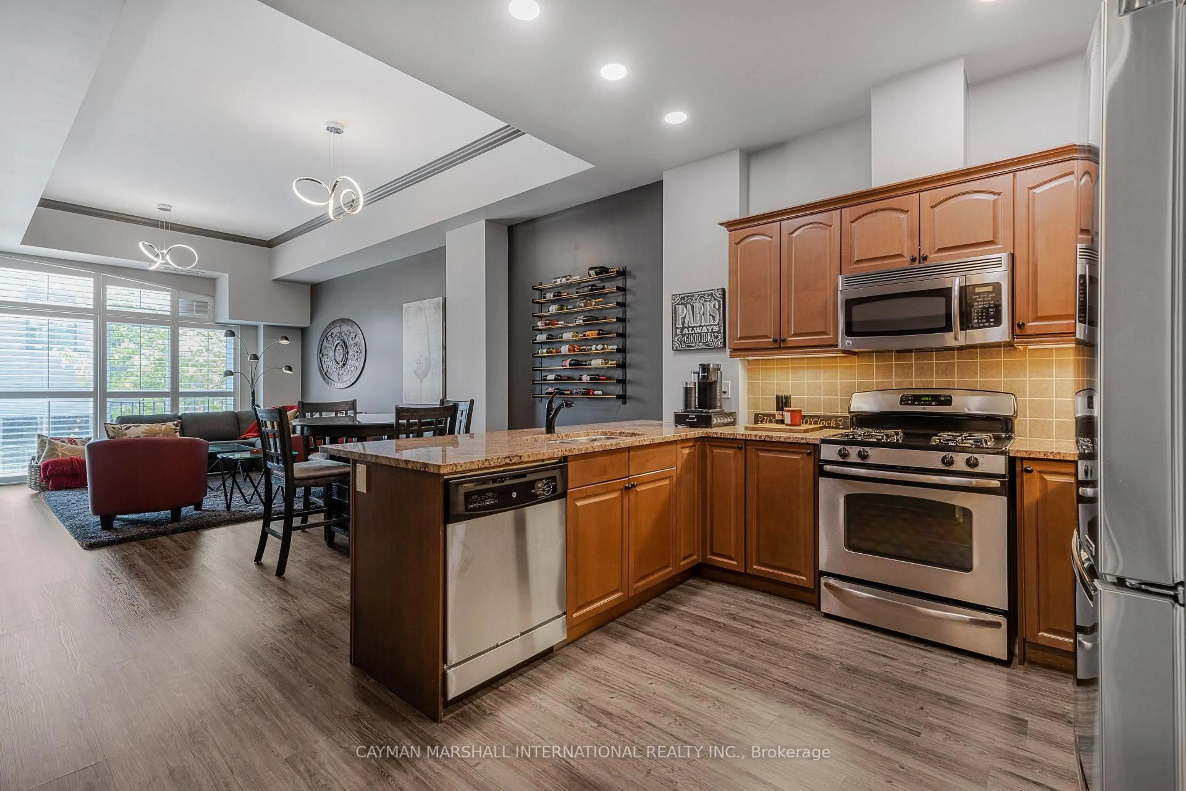 Open concept kitchen, unknown for 360 Pearl St #201, Burlington Ontario L7R 1E1