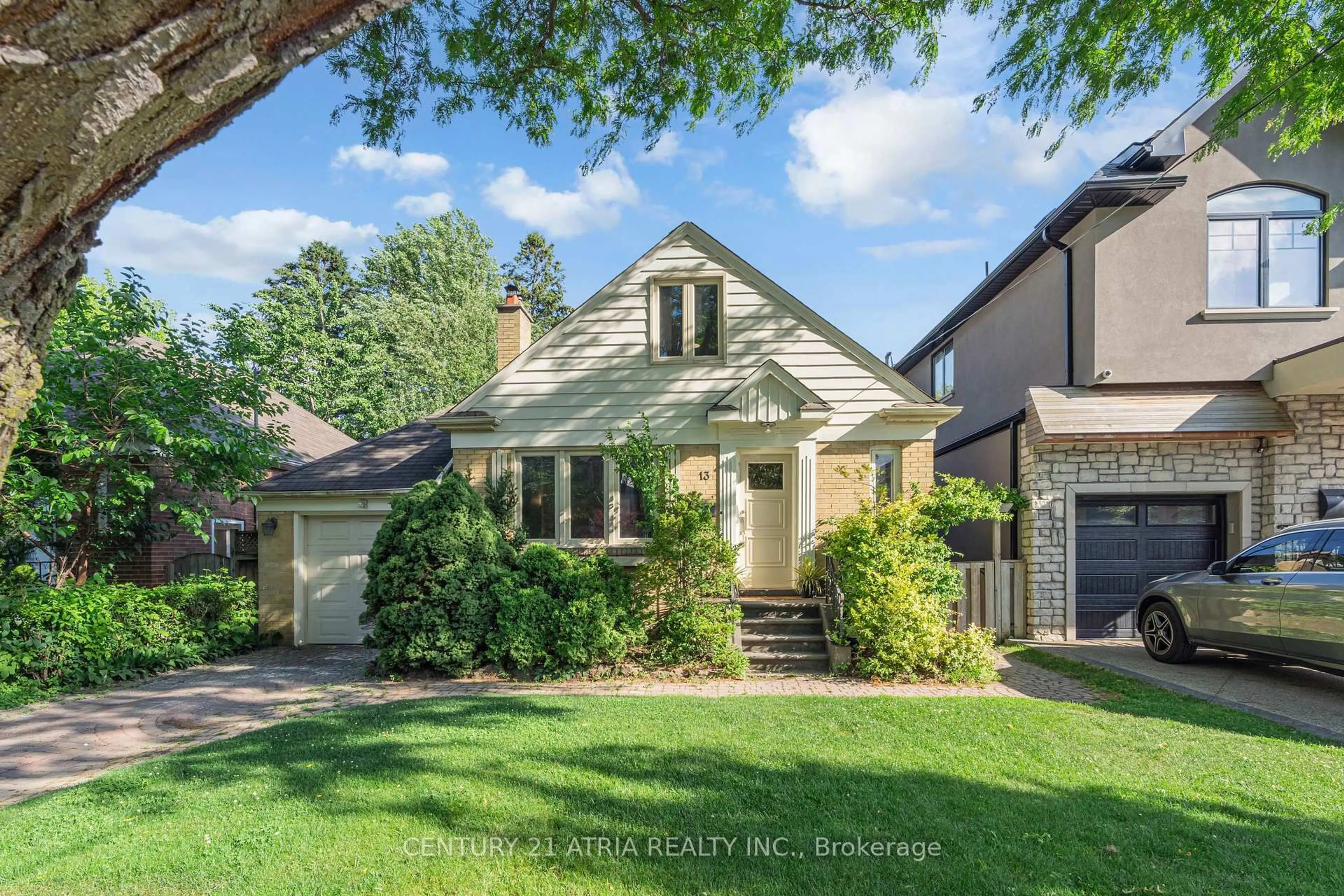 Home with brick exterior material, street for 13 Sunnydale Dr, Toronto Ontario M8Y 2J2