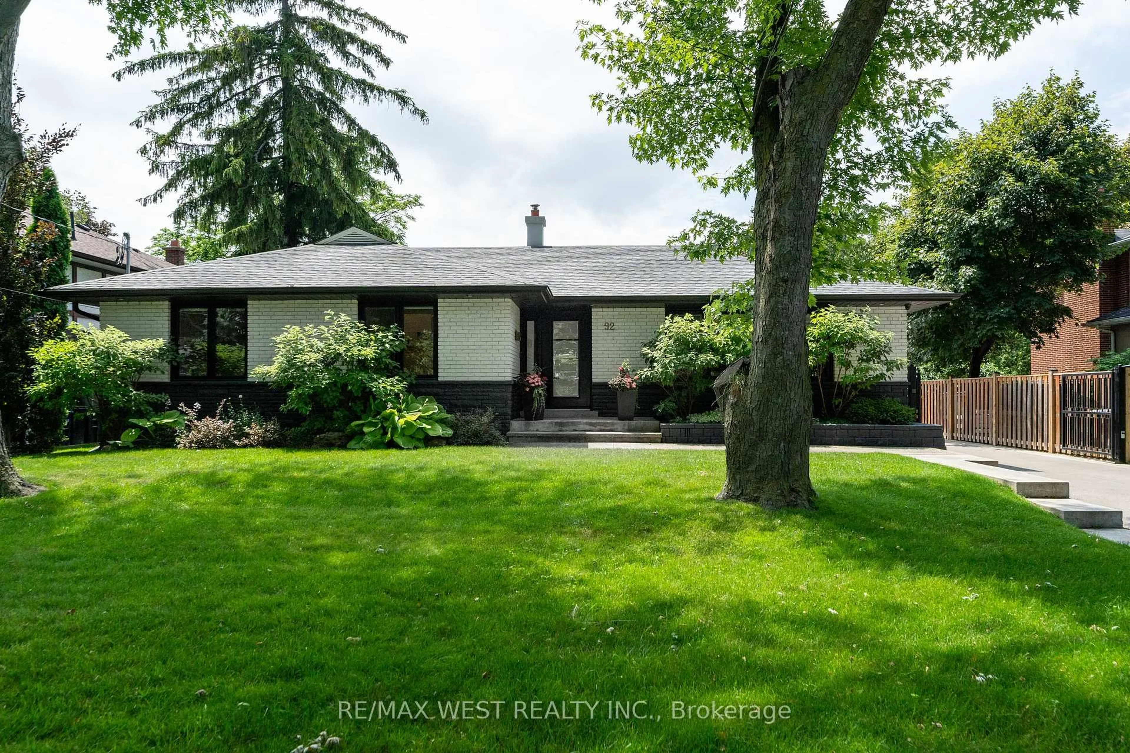 Home with vinyl exterior material, street for 92 Warwood Rd, Toronto Ontario M9B 5B7