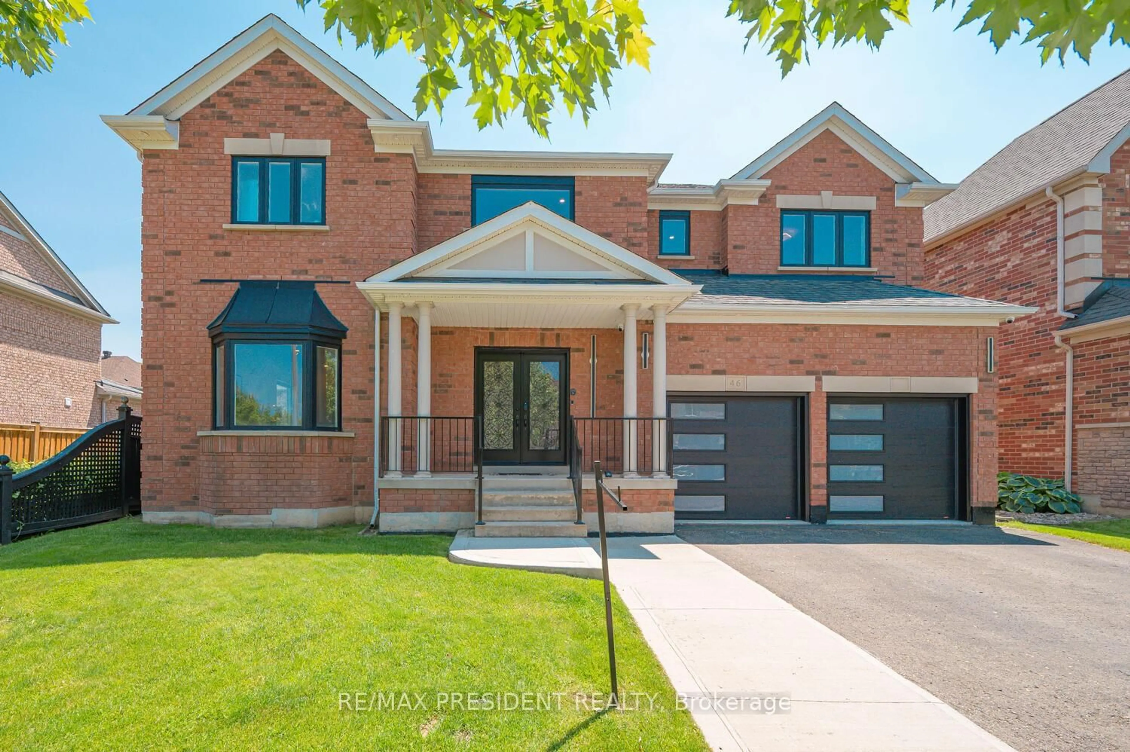Home with brick exterior material, street for 46 Grist Mill Dr, Halton Hills Ontario L7G 6C1