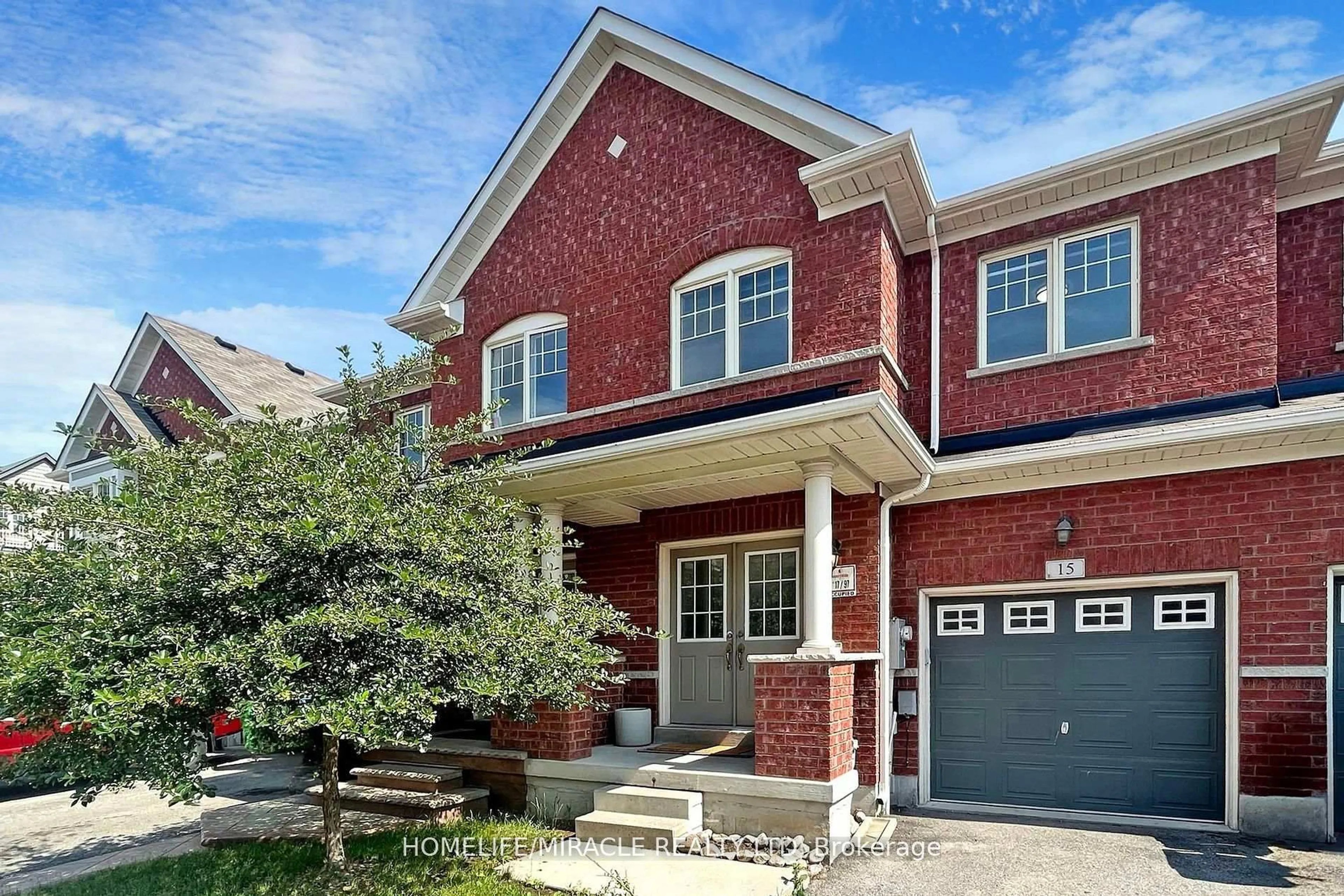 Home with brick exterior material, street for 15 Masseyfield St, Brampton Ontario L6P 3E1