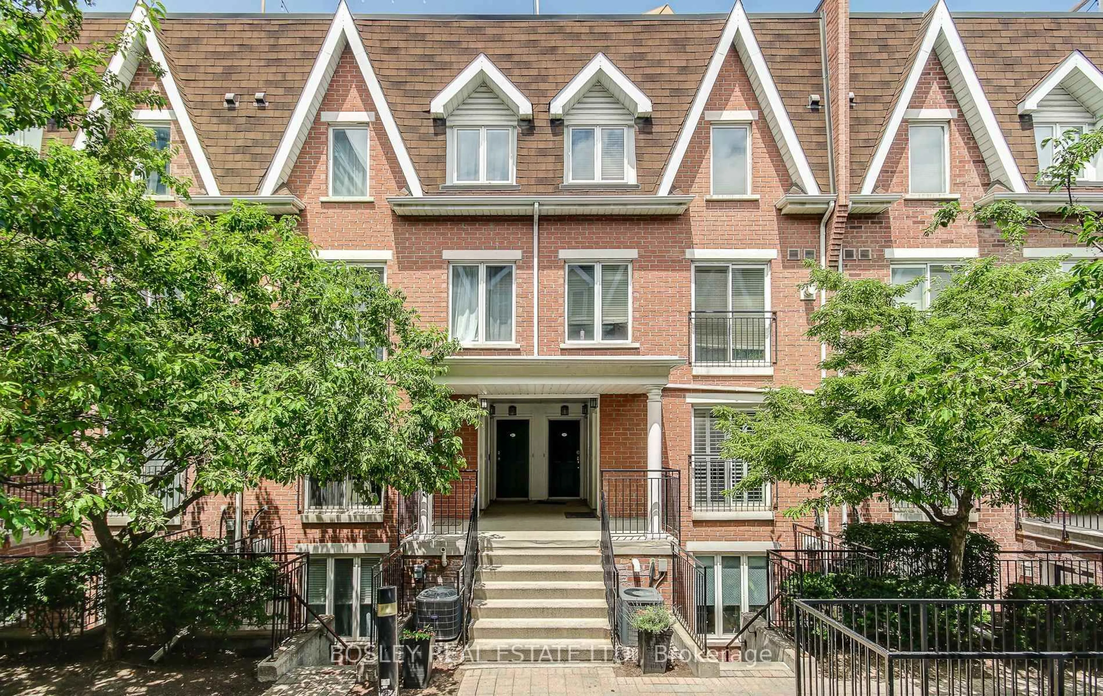 Home with brick exterior material, street for 18 Laidlaw St #1018, Toronto Ontario M6K 1X2