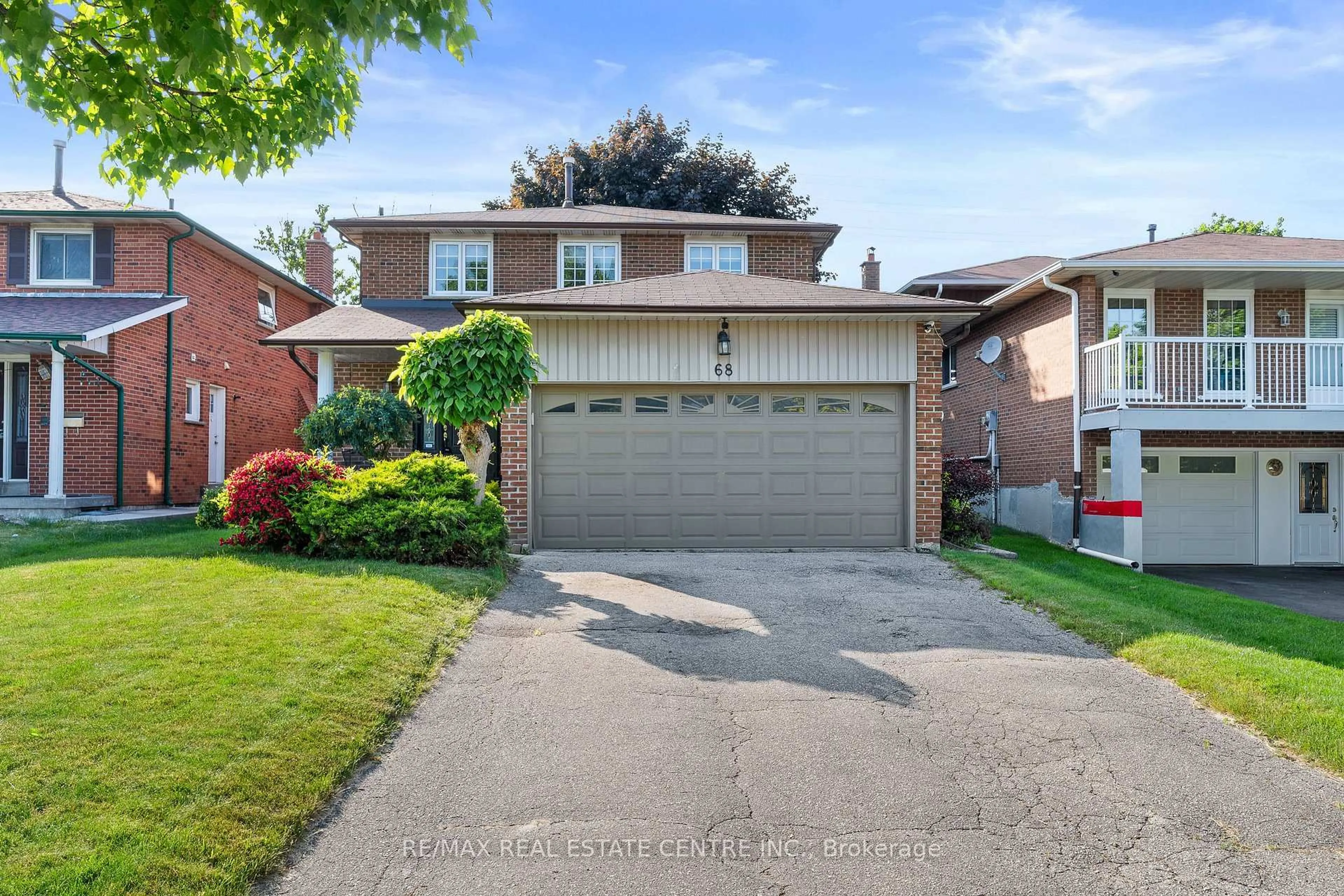 Home with brick exterior material, street for 68 Princeton Terr, Brampton Ontario L6S 3S8