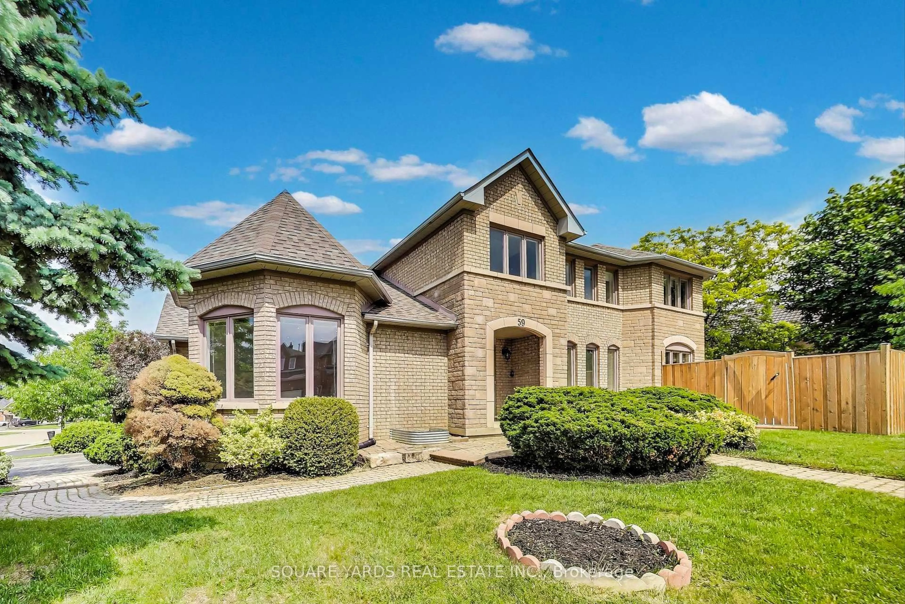 Home with brick exterior material, street for 59 Adirondack Cres, Brampton Ontario L6R 1E5