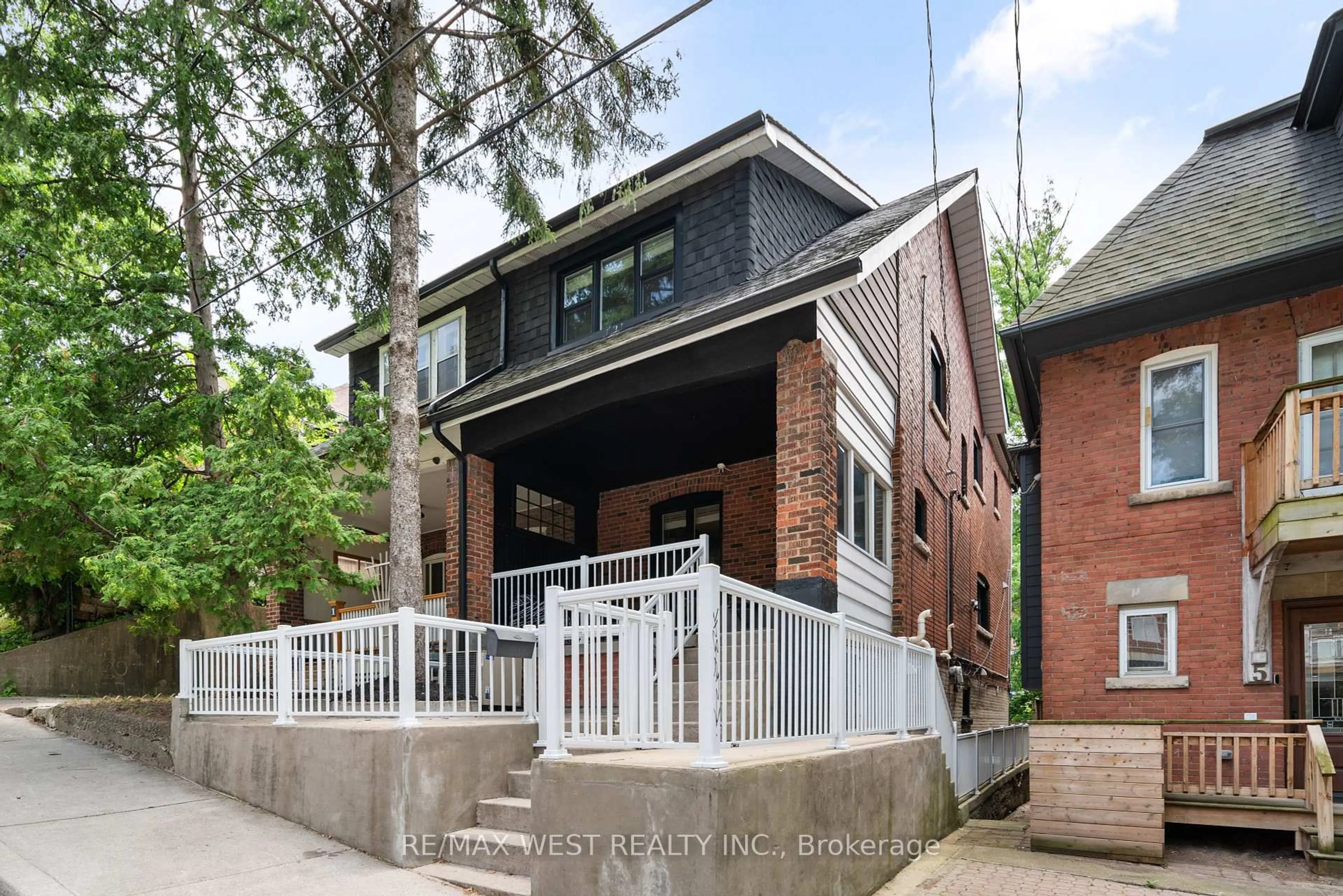 Home with brick exterior material, street for 3 Glen Gordon Rd, Toronto Ontario M6P 1B7