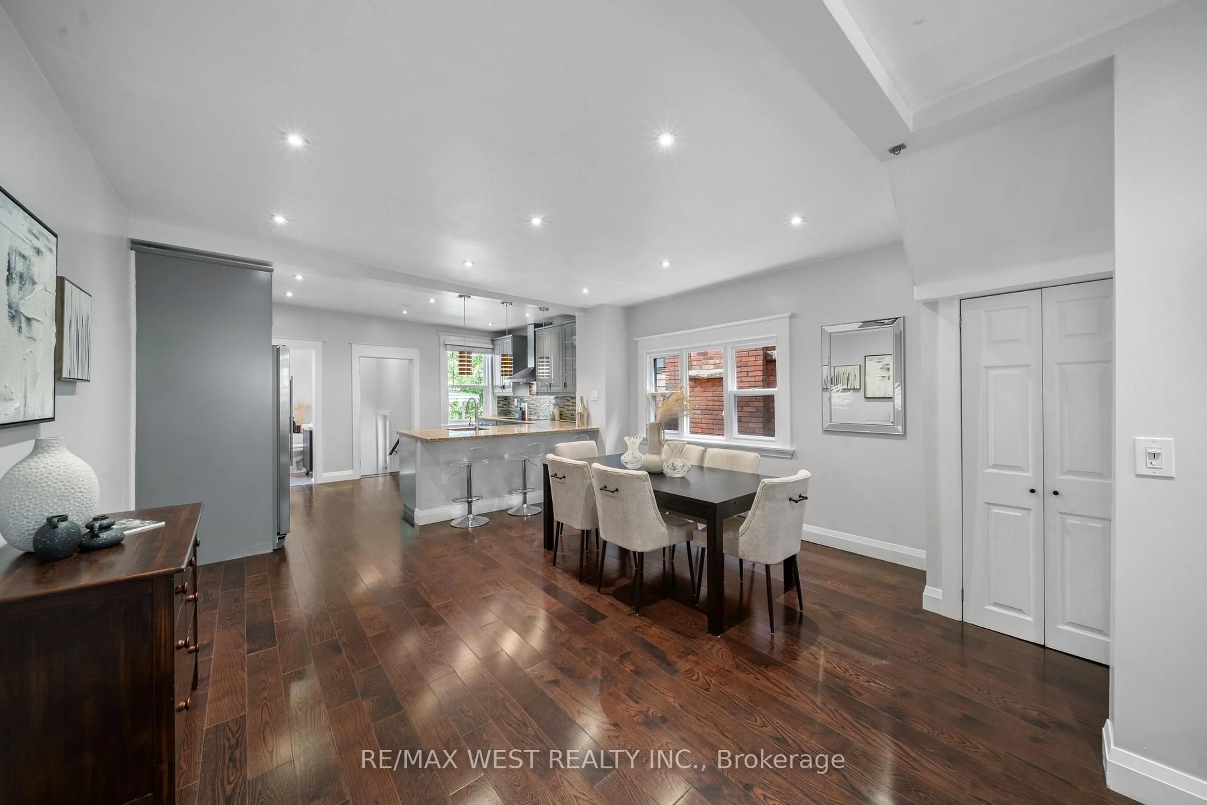 Open concept kitchen, unknown for 3 Glen Gordon Rd, Toronto Ontario M6P 1B7