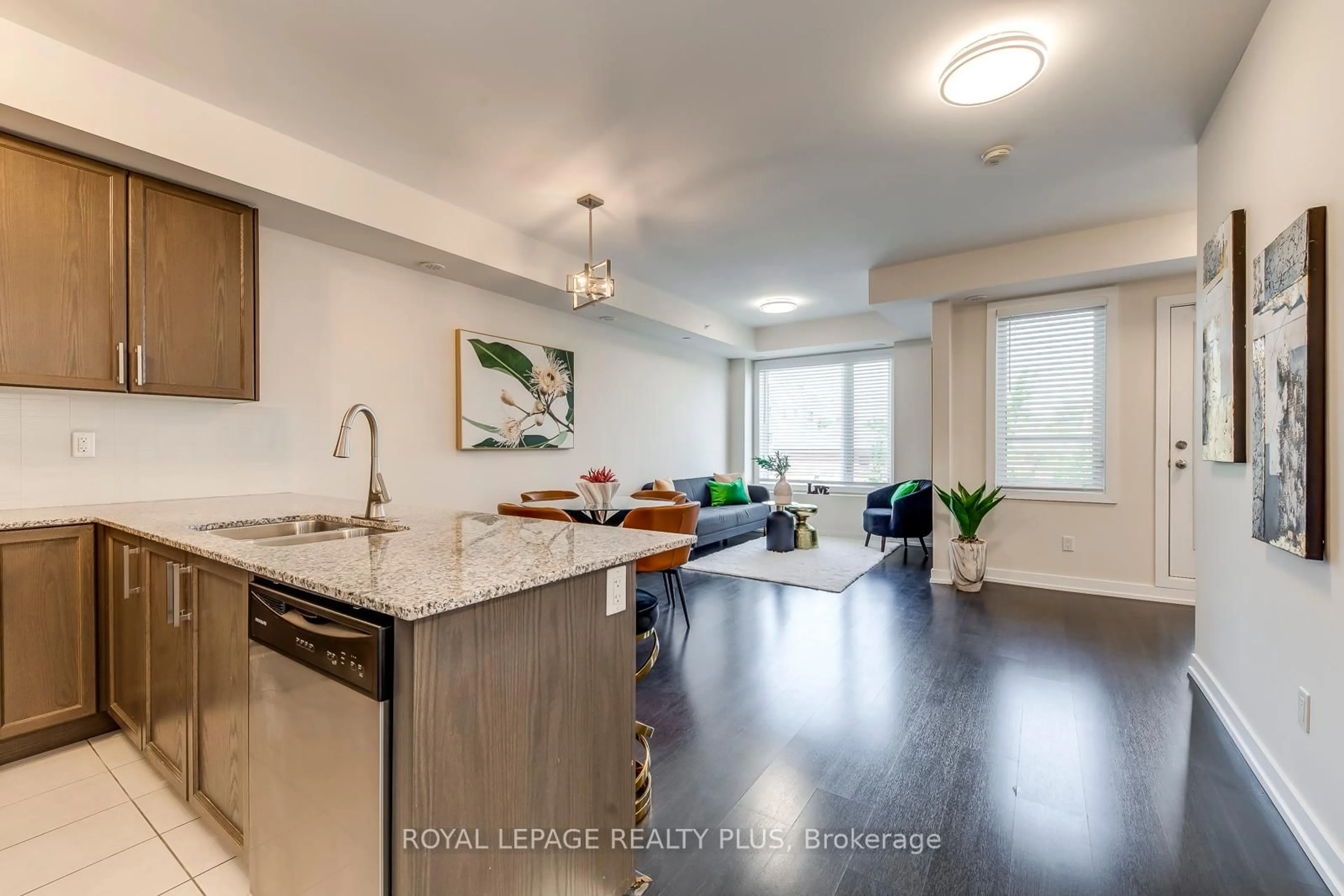 Open concept kitchen, unknown for 10 Drummond St #510, Toronto Ontario M8V 1Y8