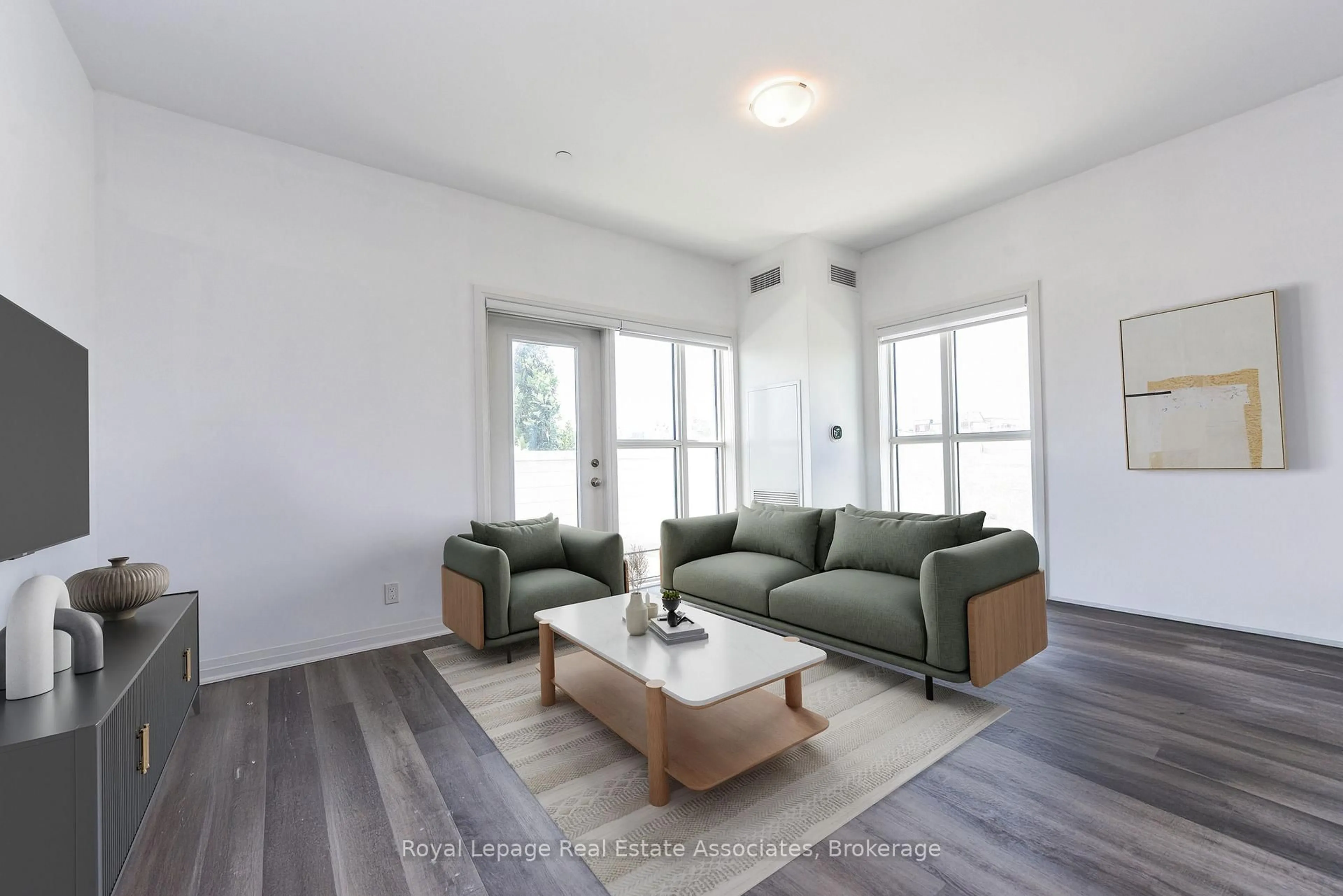 Living room with furniture, unknown for 102 Grovewood Common #123, Oakville Ontario L6H 0X2