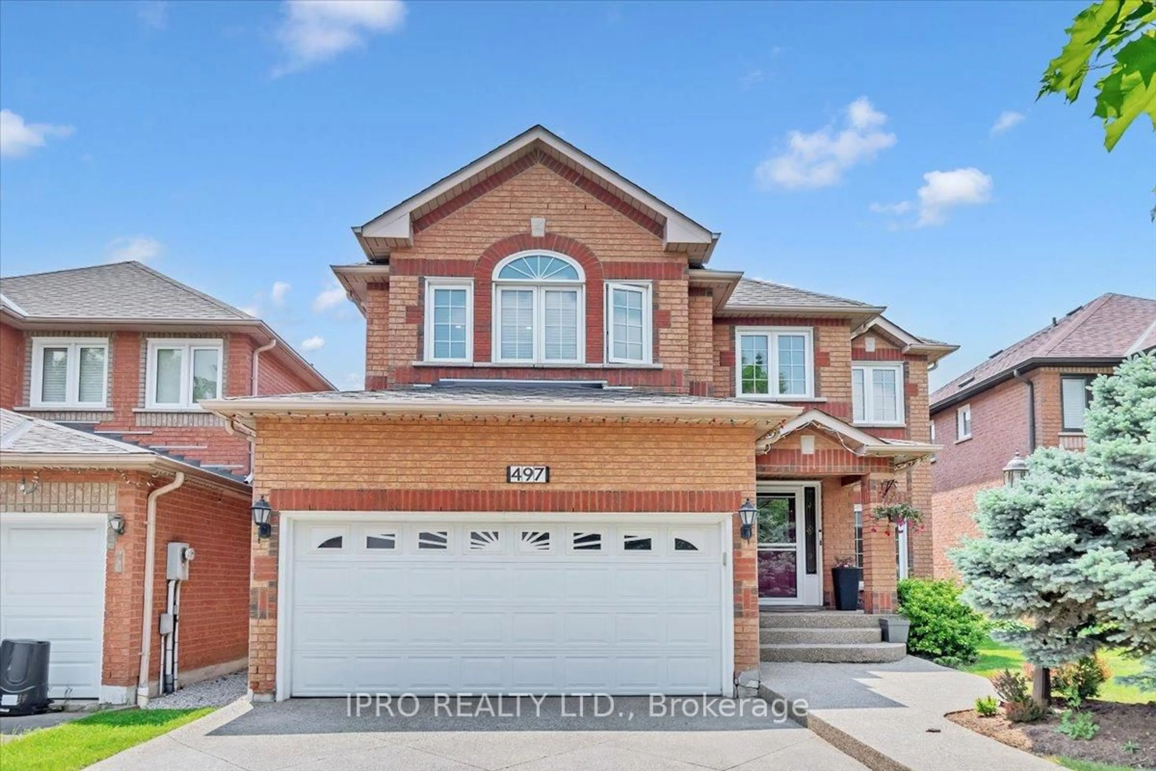 Home with brick exterior material, street for 497 Winfield Terr, Mississauga Ontario L5R 3V1