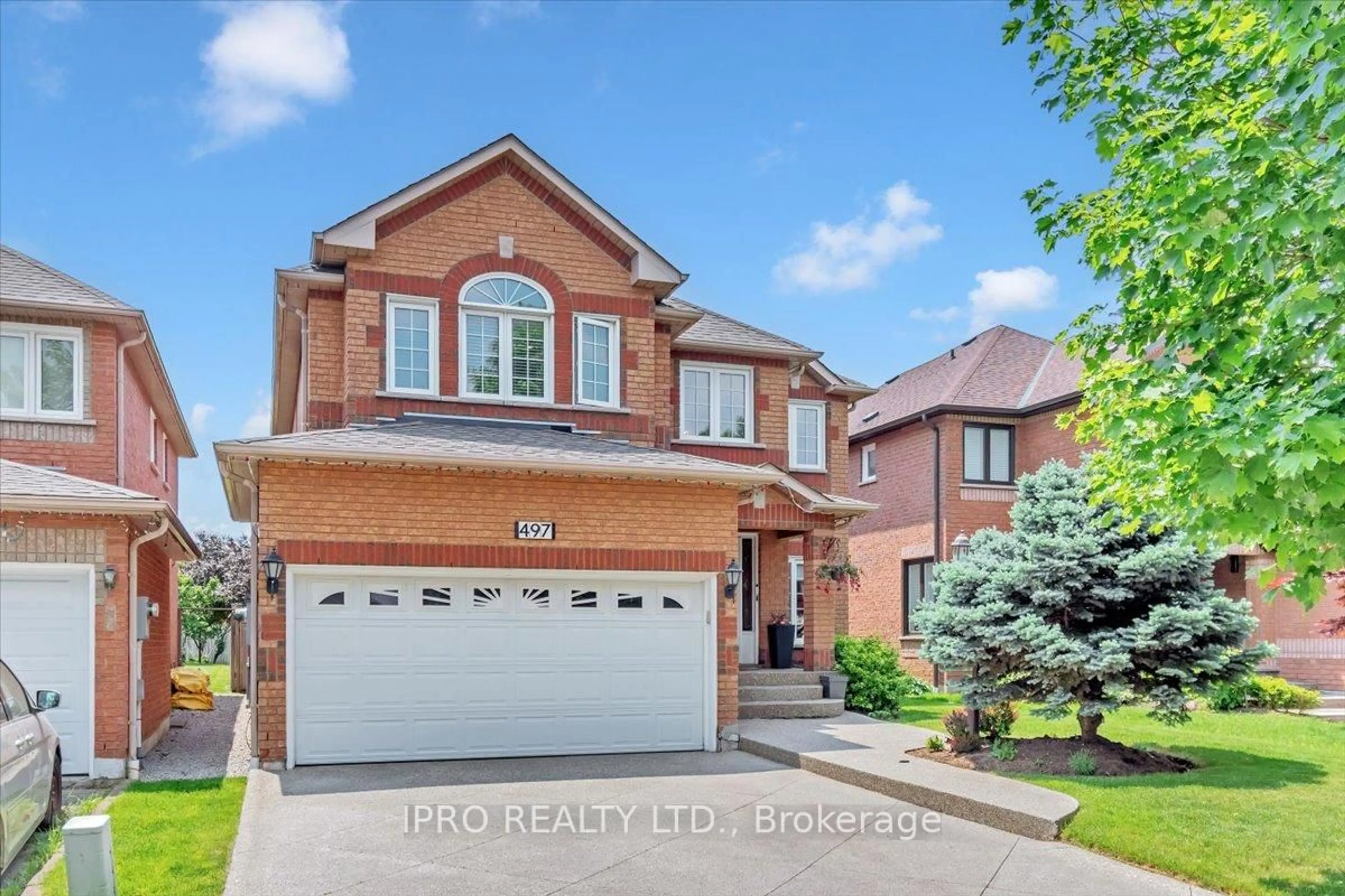 Home with brick exterior material, street for 497 Winfield Terr, Mississauga Ontario L5R 3V1