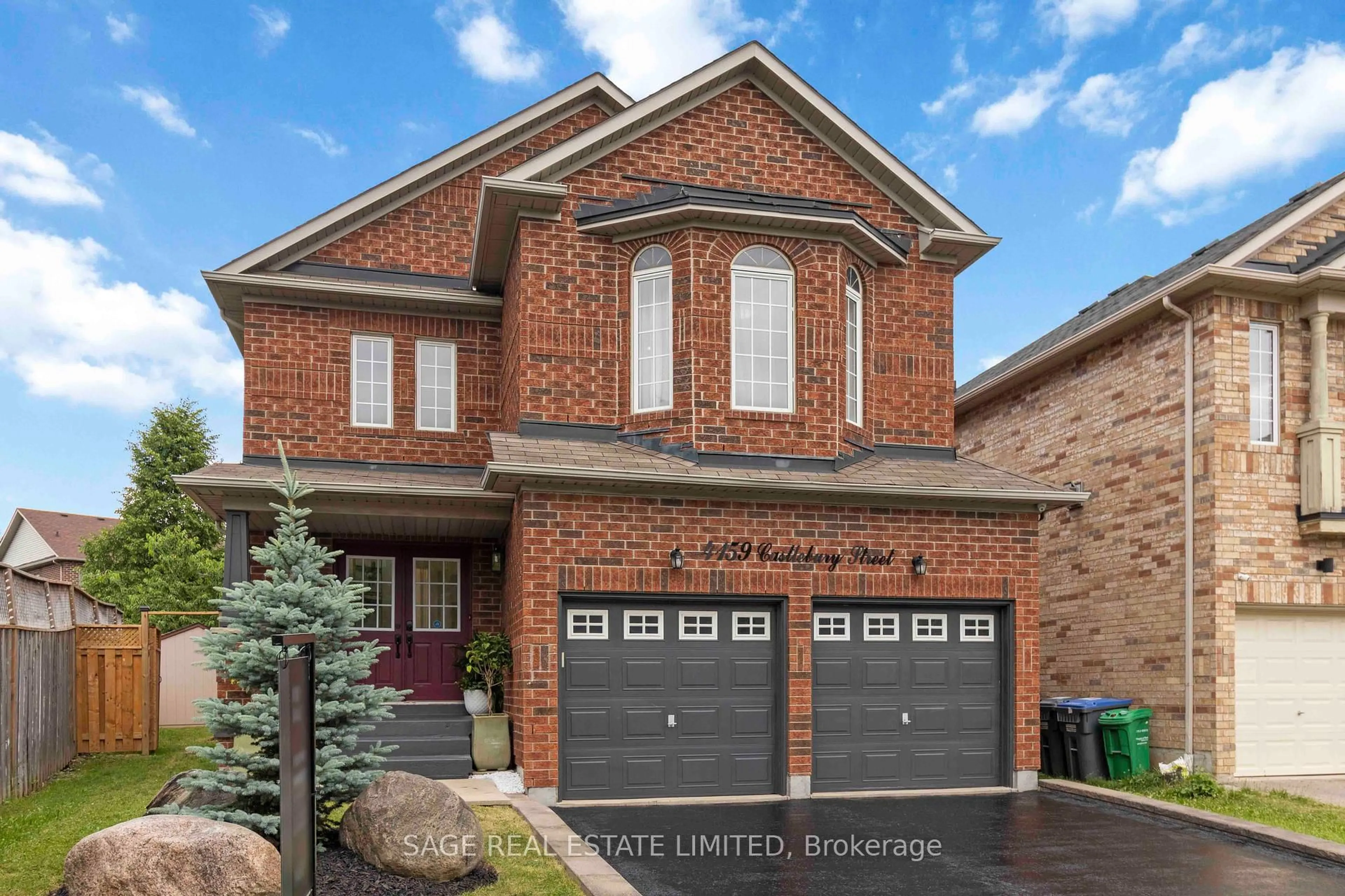 Home with brick exterior material, street for 4159 Castlebury St, Mississauga Ontario L5V 3C4