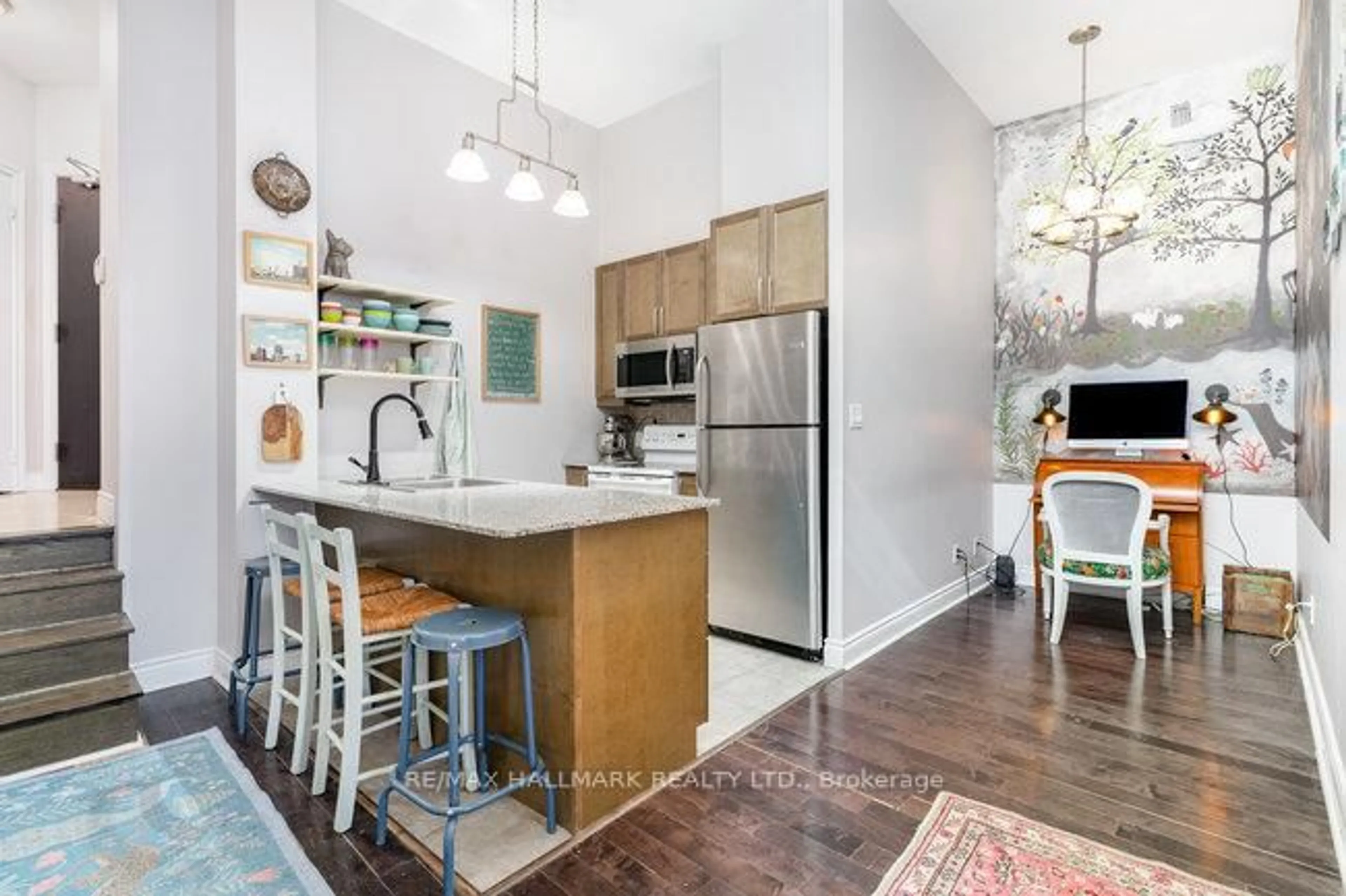 Open concept kitchen, unknown for 25 Earlington Ave #109, Toronto Ontario M8X 3A3