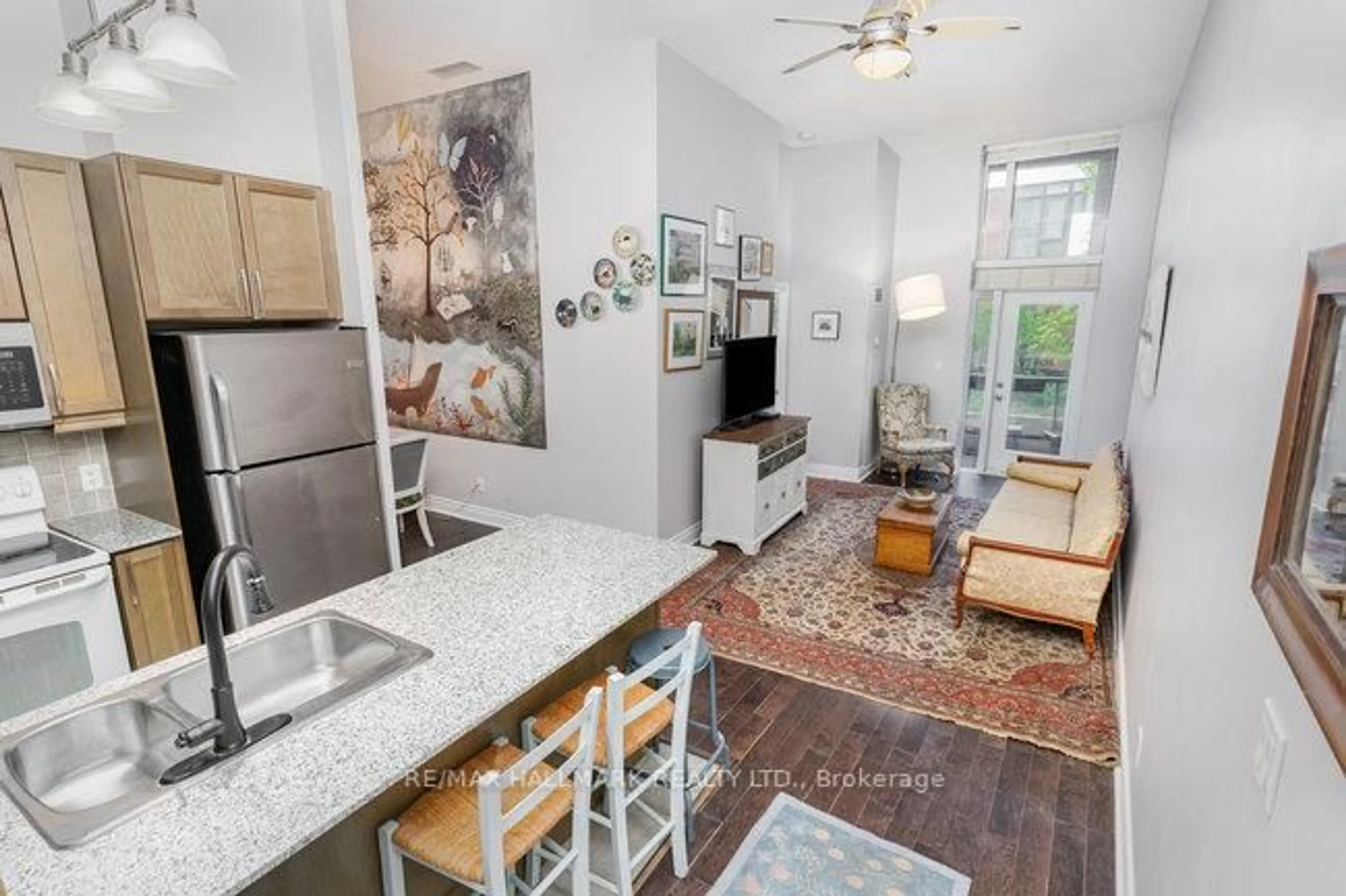 Open concept kitchen, unknown for 25 Earlington Ave #109, Toronto Ontario M8X 3A3