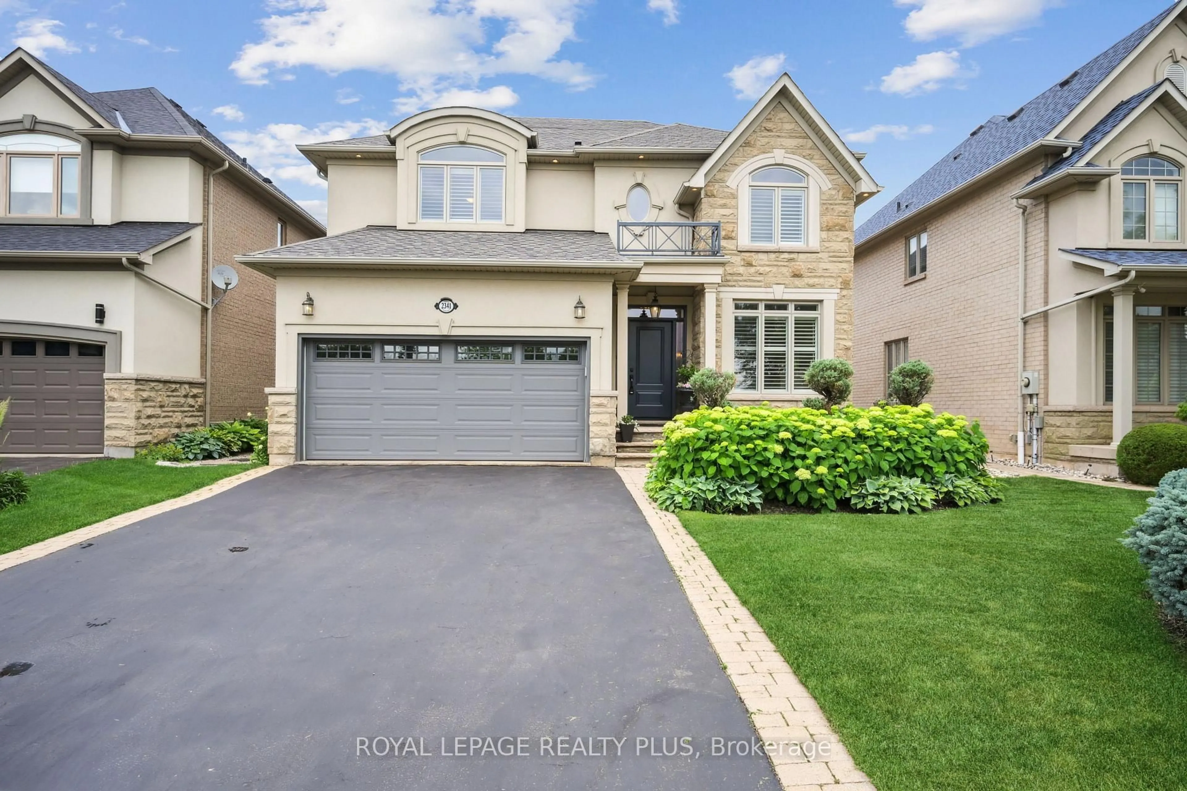 Home with brick exterior material, street for 2341 Tesla Cres, Oakville Ontario L6H 7T5