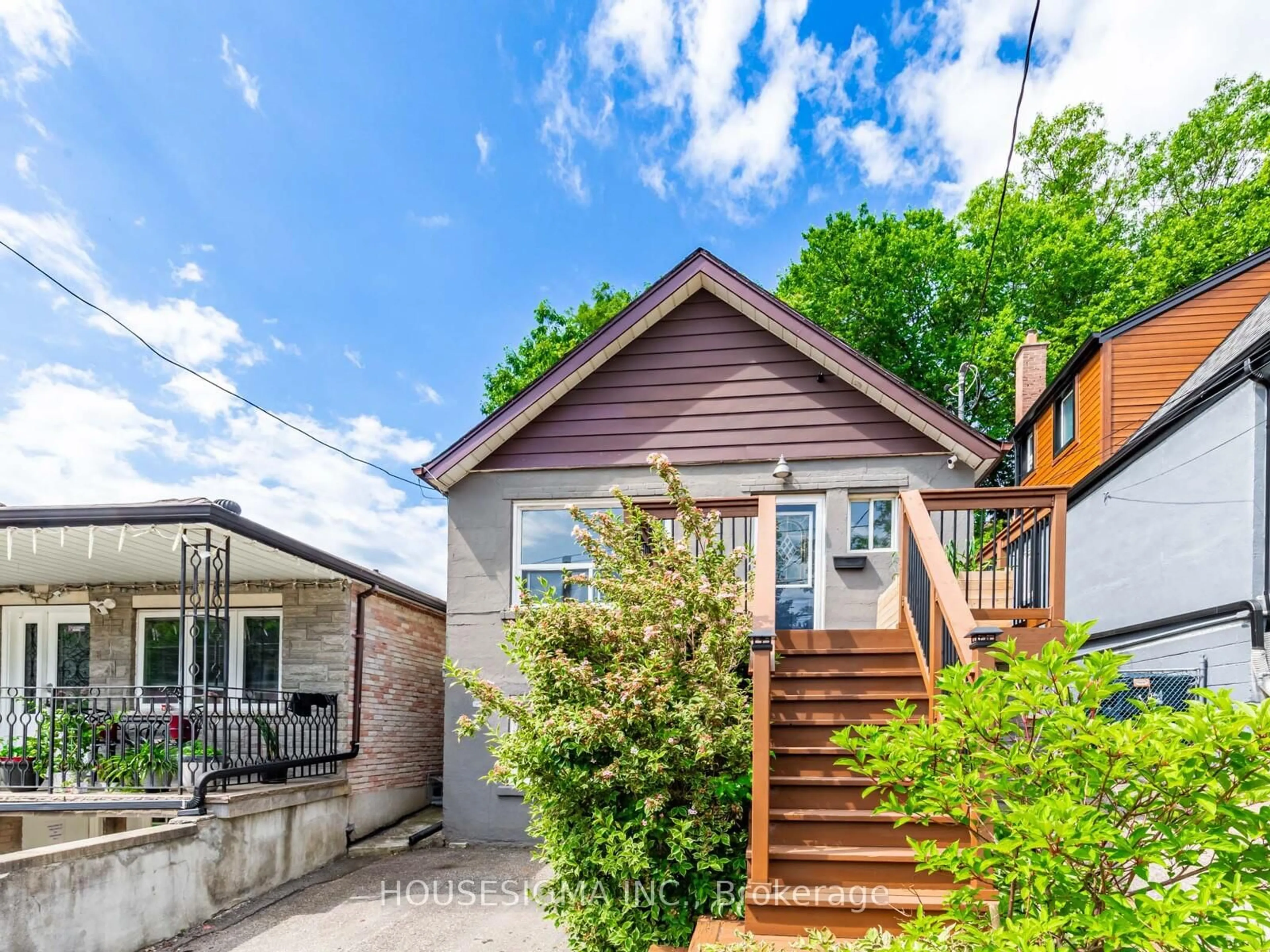 Home with brick exterior material, street for 12 Haverson Blvd, Toronto Ontario M6M 3J4