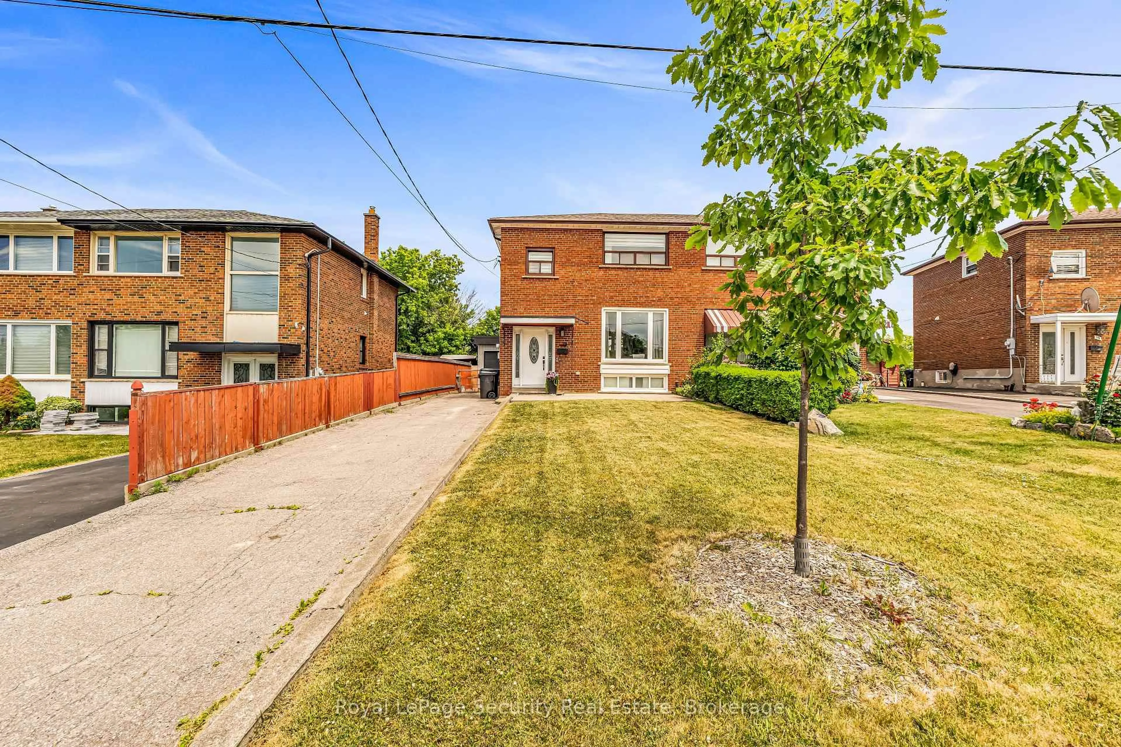 Home with brick exterior material, street for 23 Talent Cres, Toronto Ontario M9M 2N5