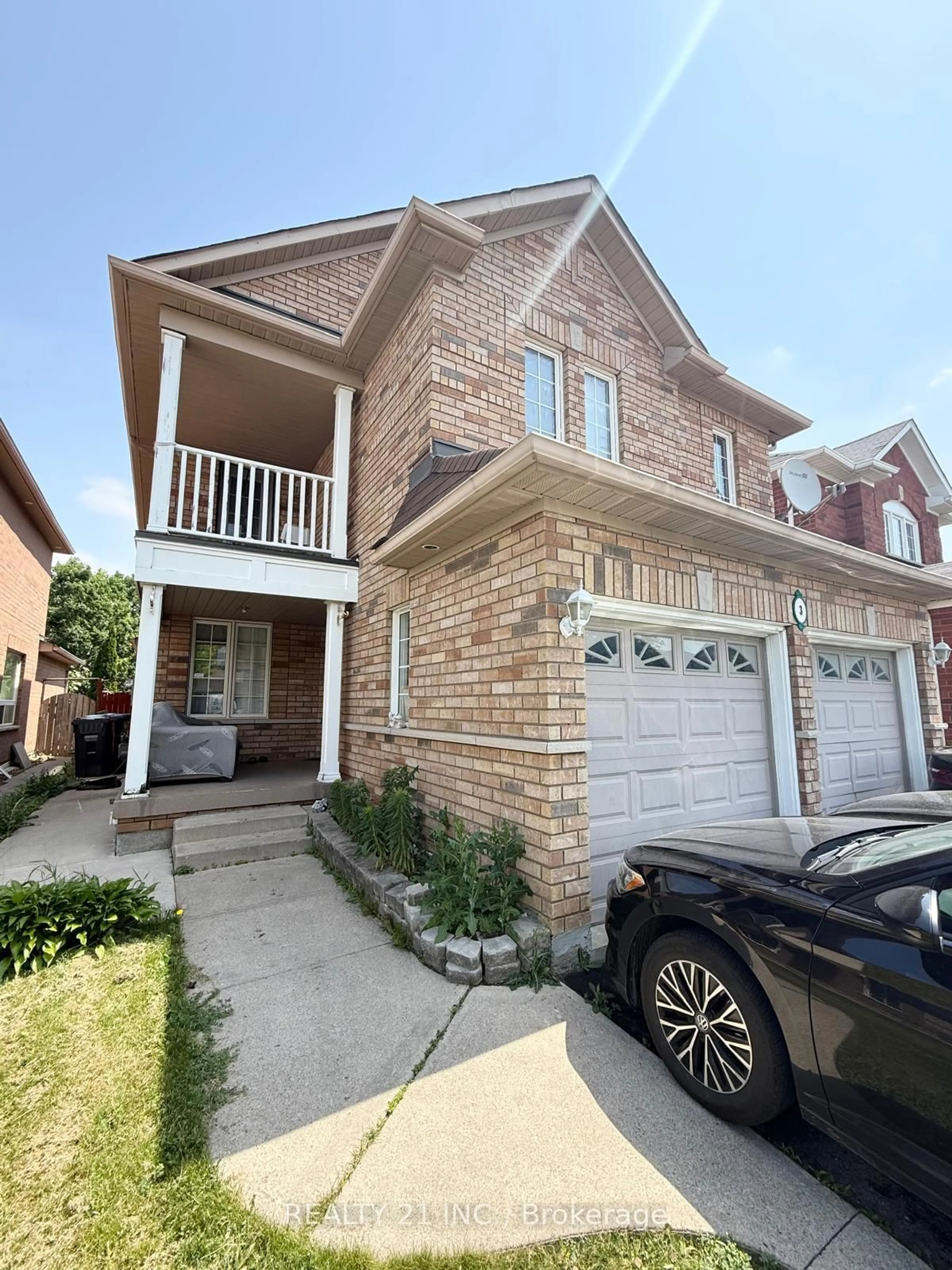 Home with brick exterior material, street for 3 Sandyshores Dr, Brampton Ontario L6R 2G9