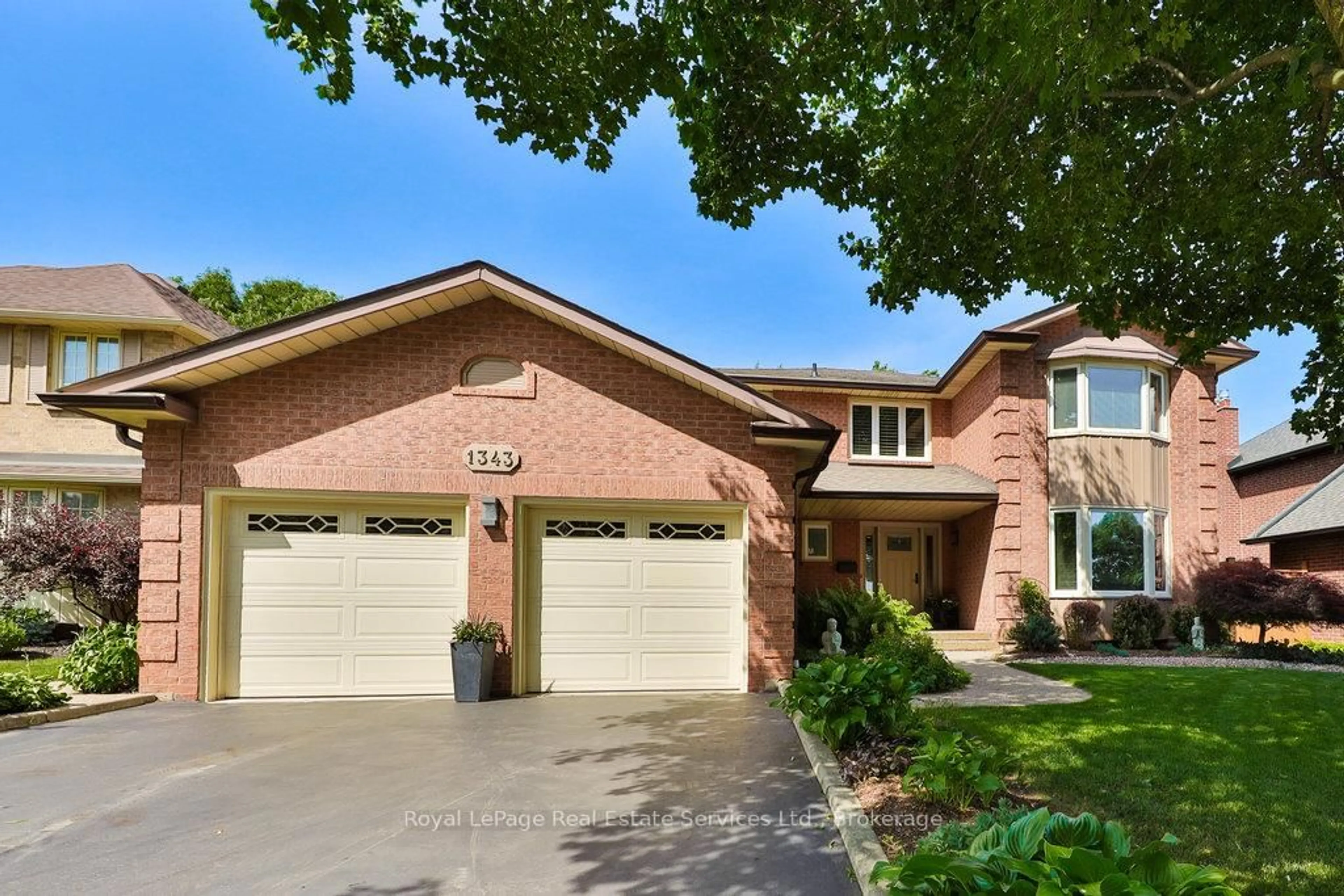 Home with brick exterior material, street for 1343 Grosvenor St, Oakville Ontario L6H 3L4