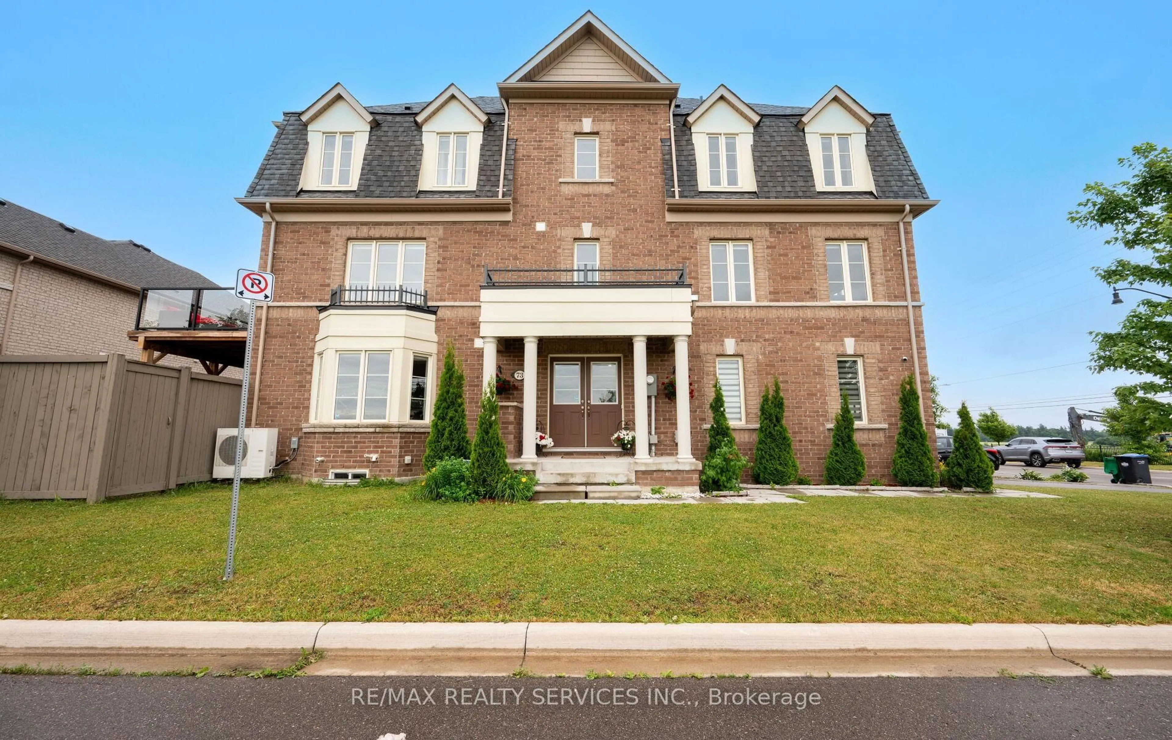 Home with brick exterior material, street for 73 Padbury Tr, Brampton Ontario L7A 4V2