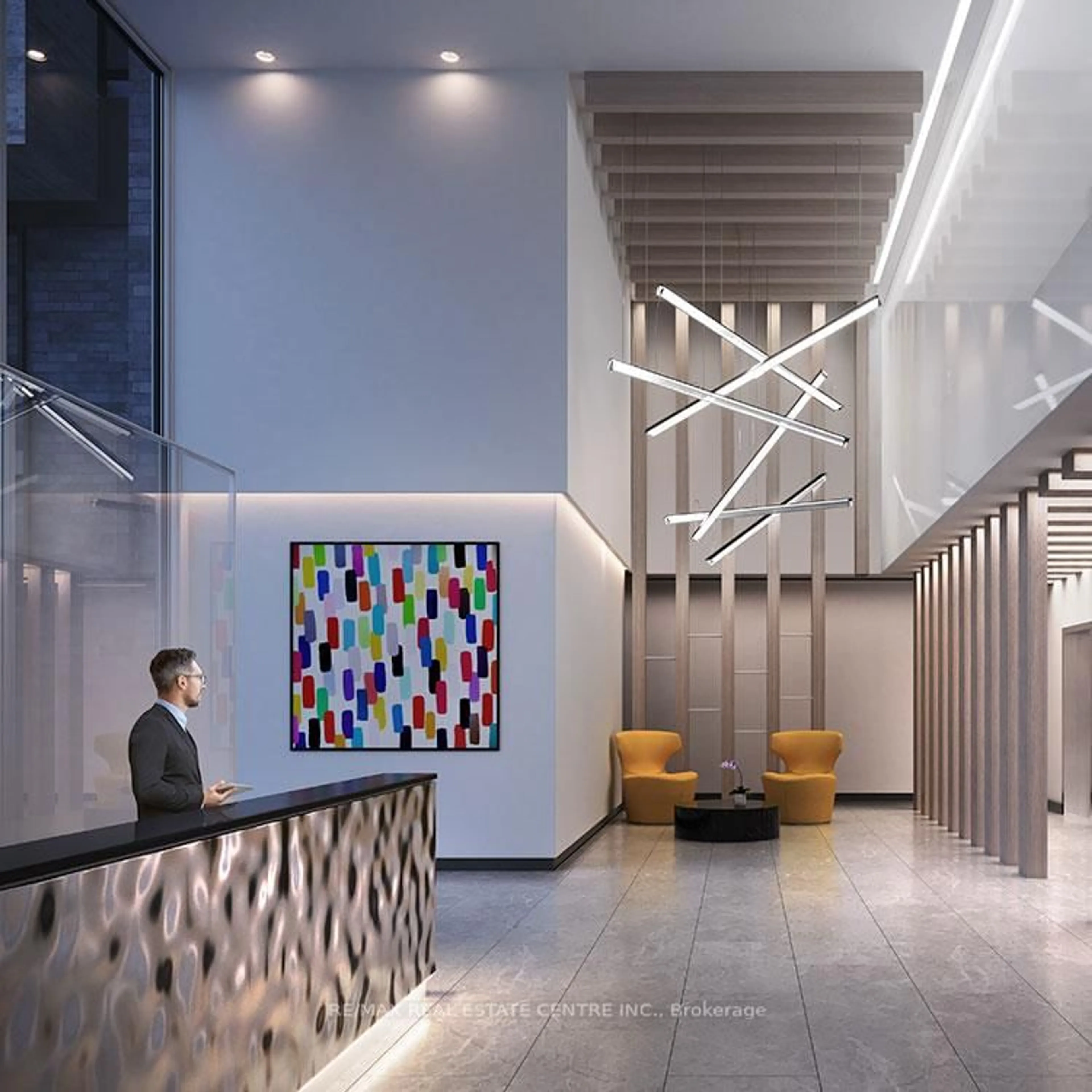 Lobby for 86 Dundas St #1307, Mississauga Ontario L5A 1W4