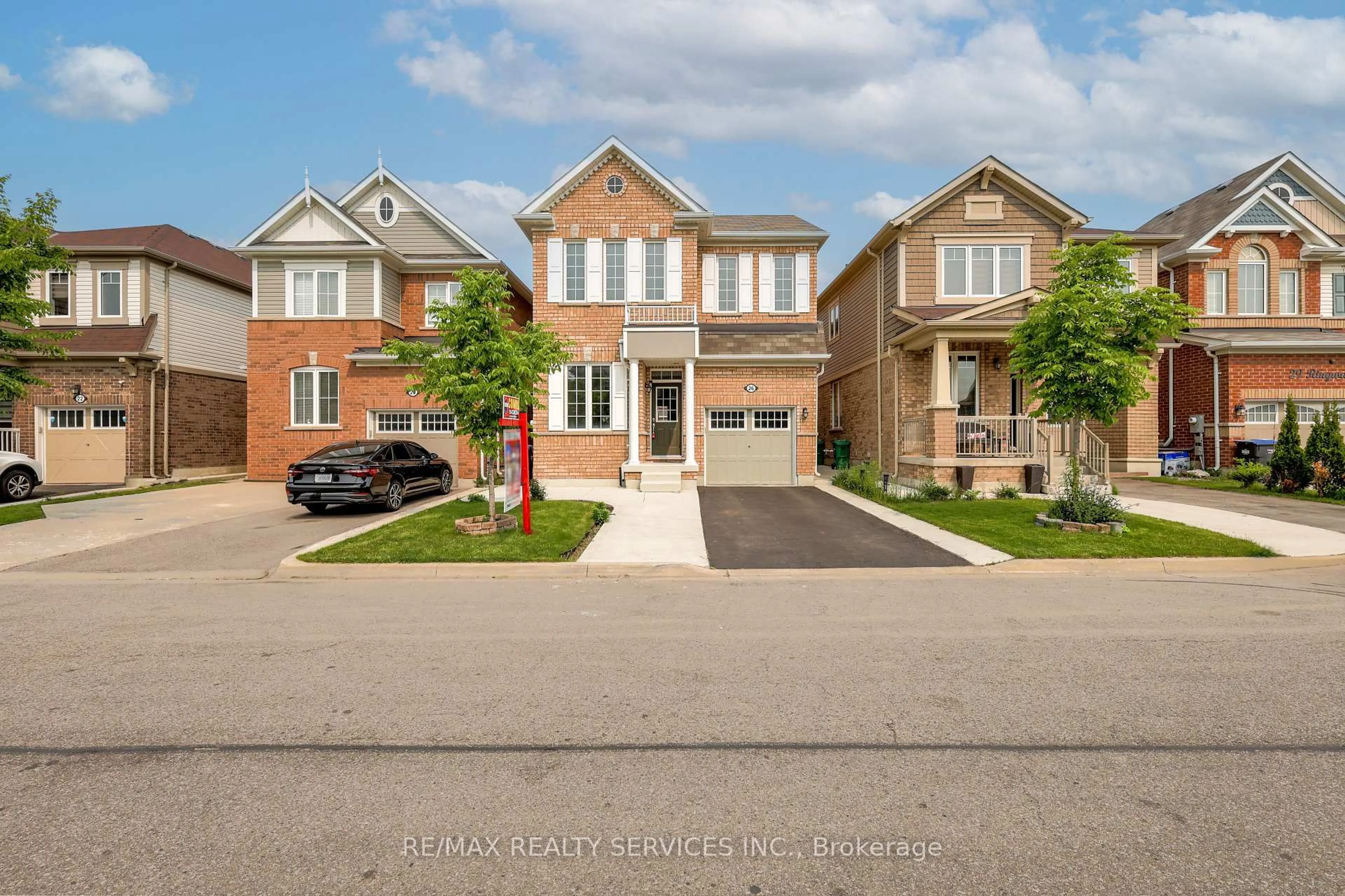 Home with brick exterior material, street for 26 Troyer St, Brampton Ontario L7A 4T3