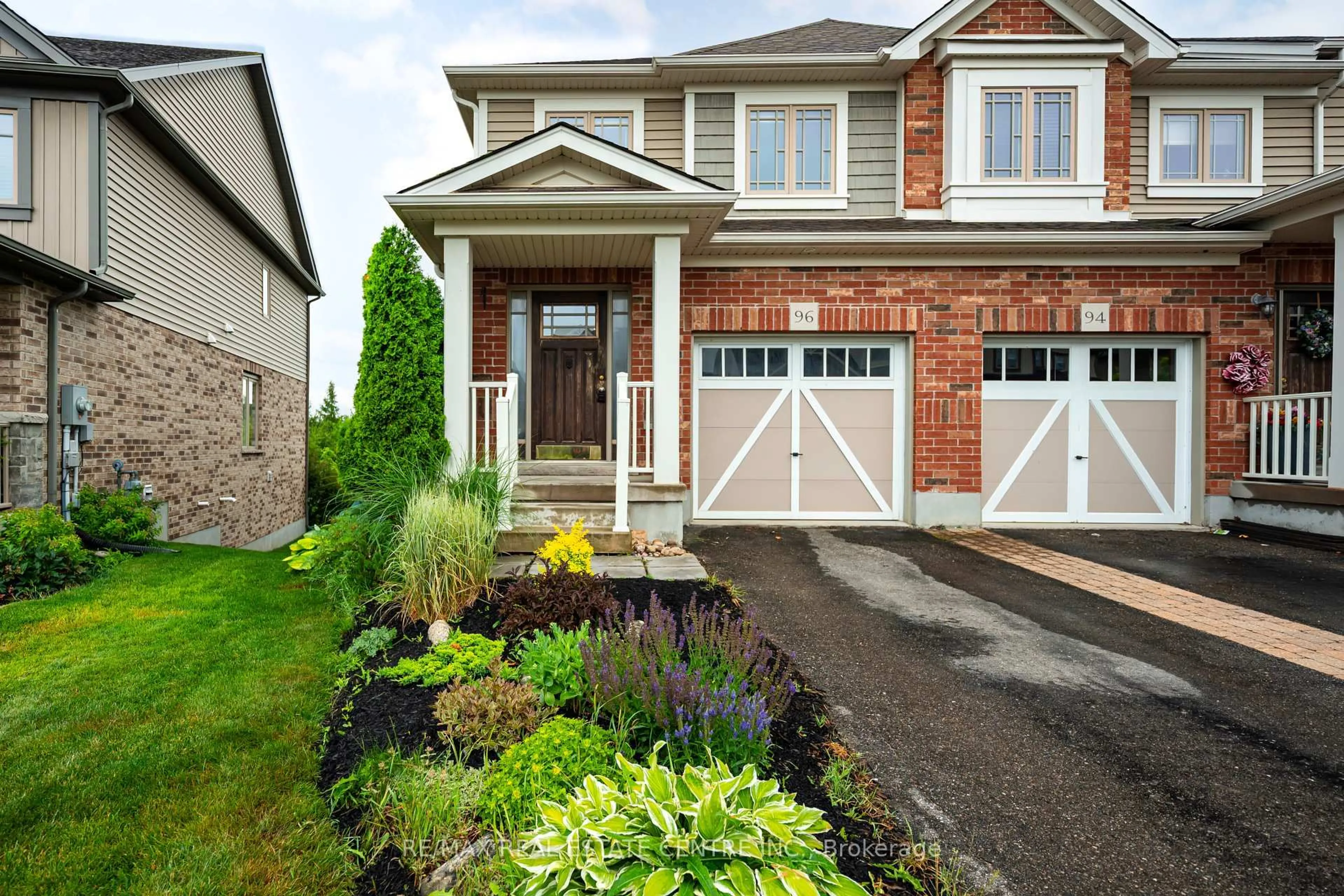 Home with brick exterior material, street for 96 Preston Dr, Orangeville Ontario L9W 0C7