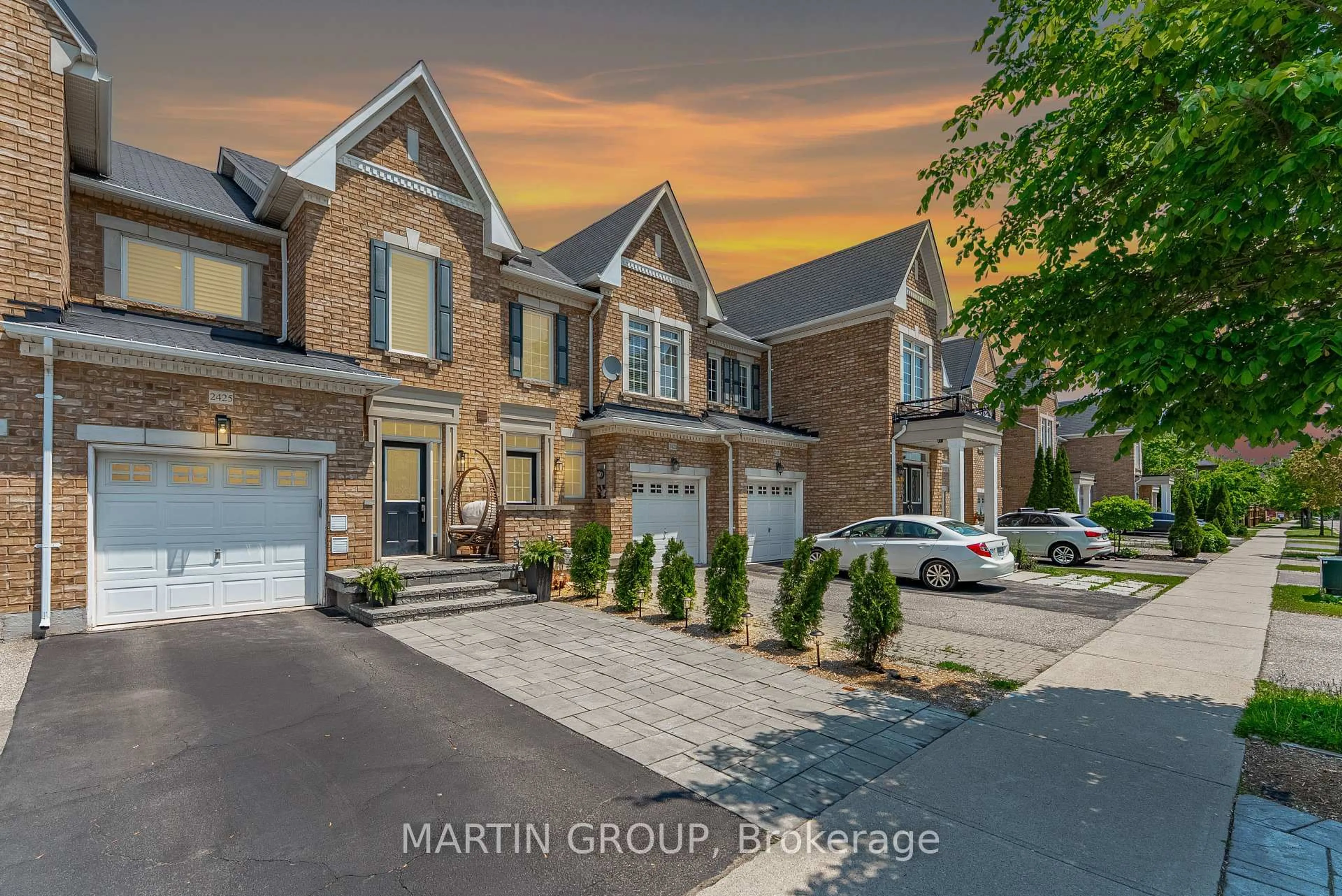 Home with brick exterior material, street for 2425 Grand Oak Tr, Oakville Ontario L6M 0J4