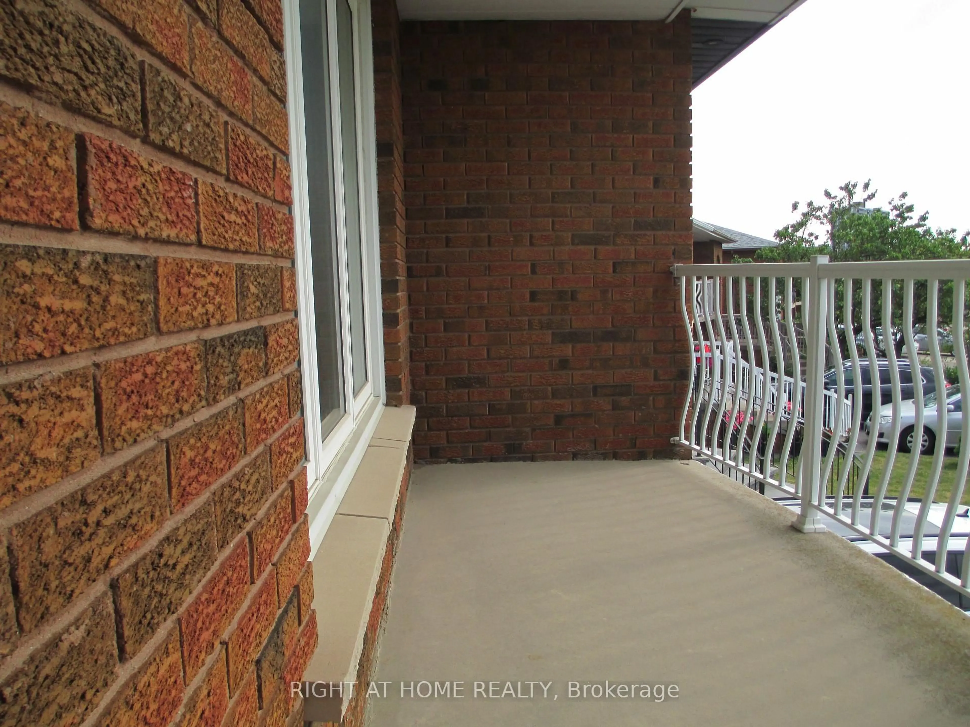 Balcony in the apartment, street for 65 Arthur Griffith Dr, Toronto Ontario M3L 2J9