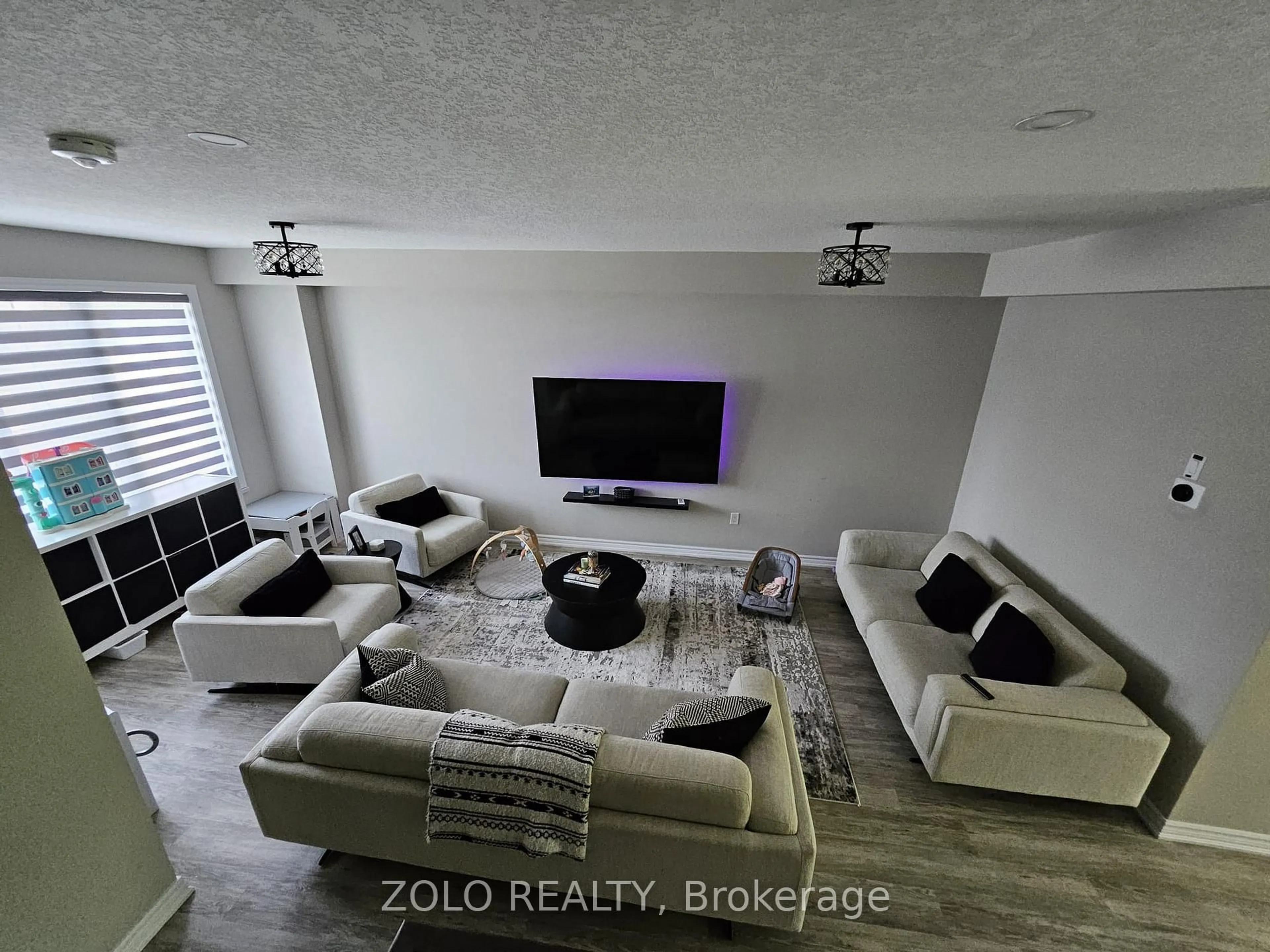 Living room with furniture, unknown for 445 Ontario St #3, Milton Ontario L9T 9K2