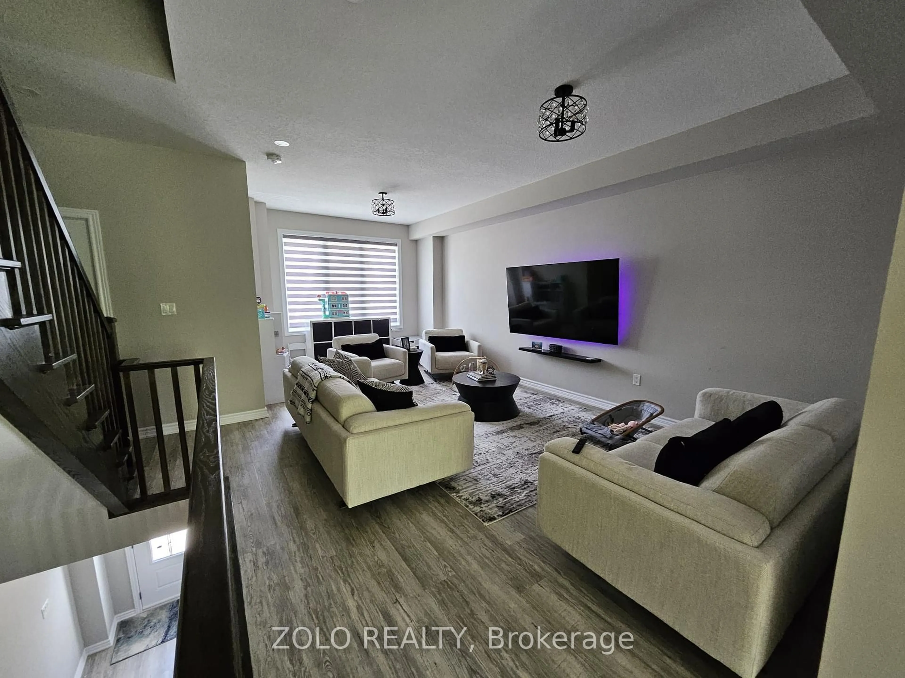 Living room with furniture, unknown for 445 Ontario St #3, Milton Ontario L9T 9K2