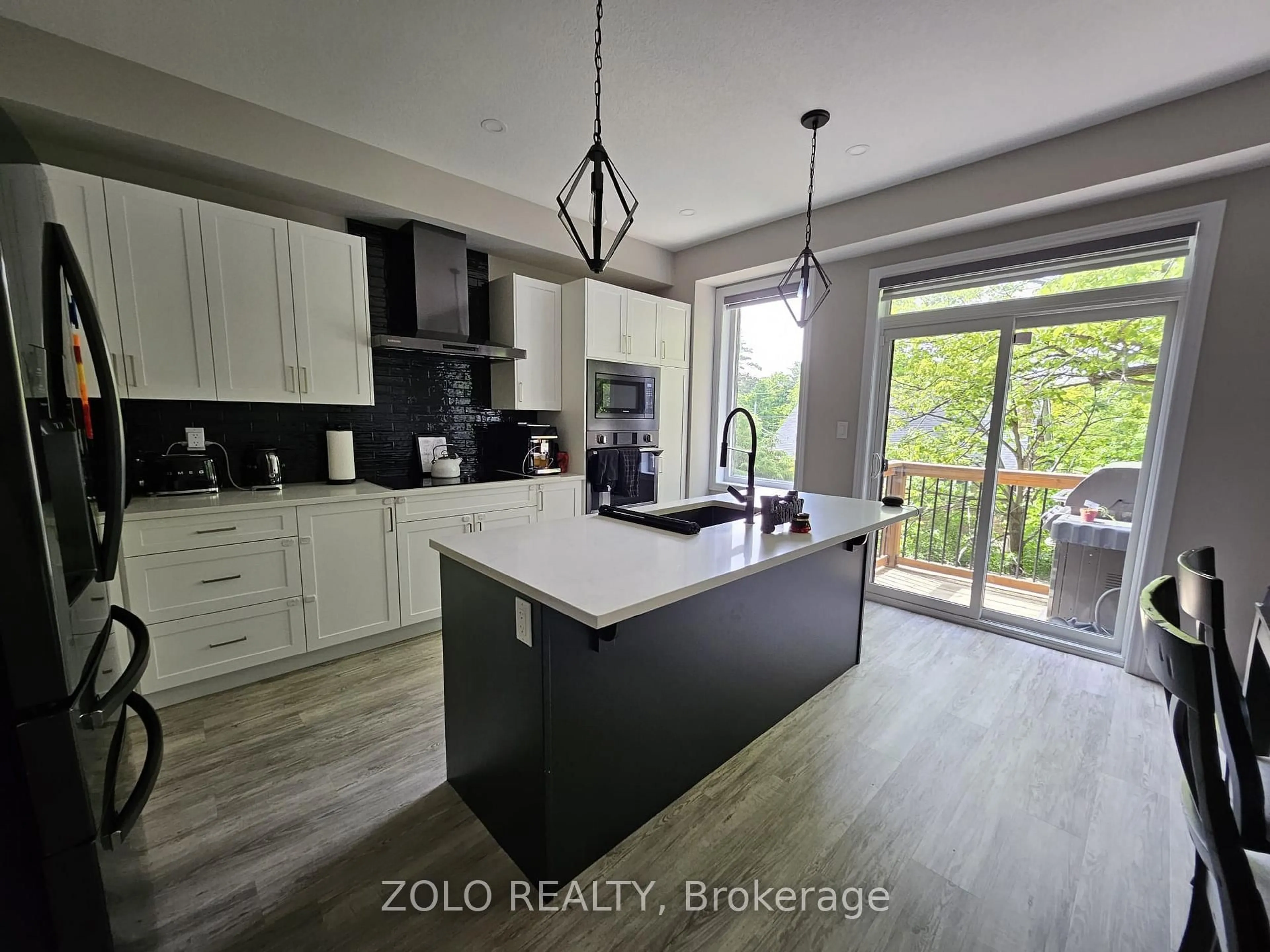 Open concept kitchen, unknown for 445 Ontario St #3, Milton Ontario L9T 9K2