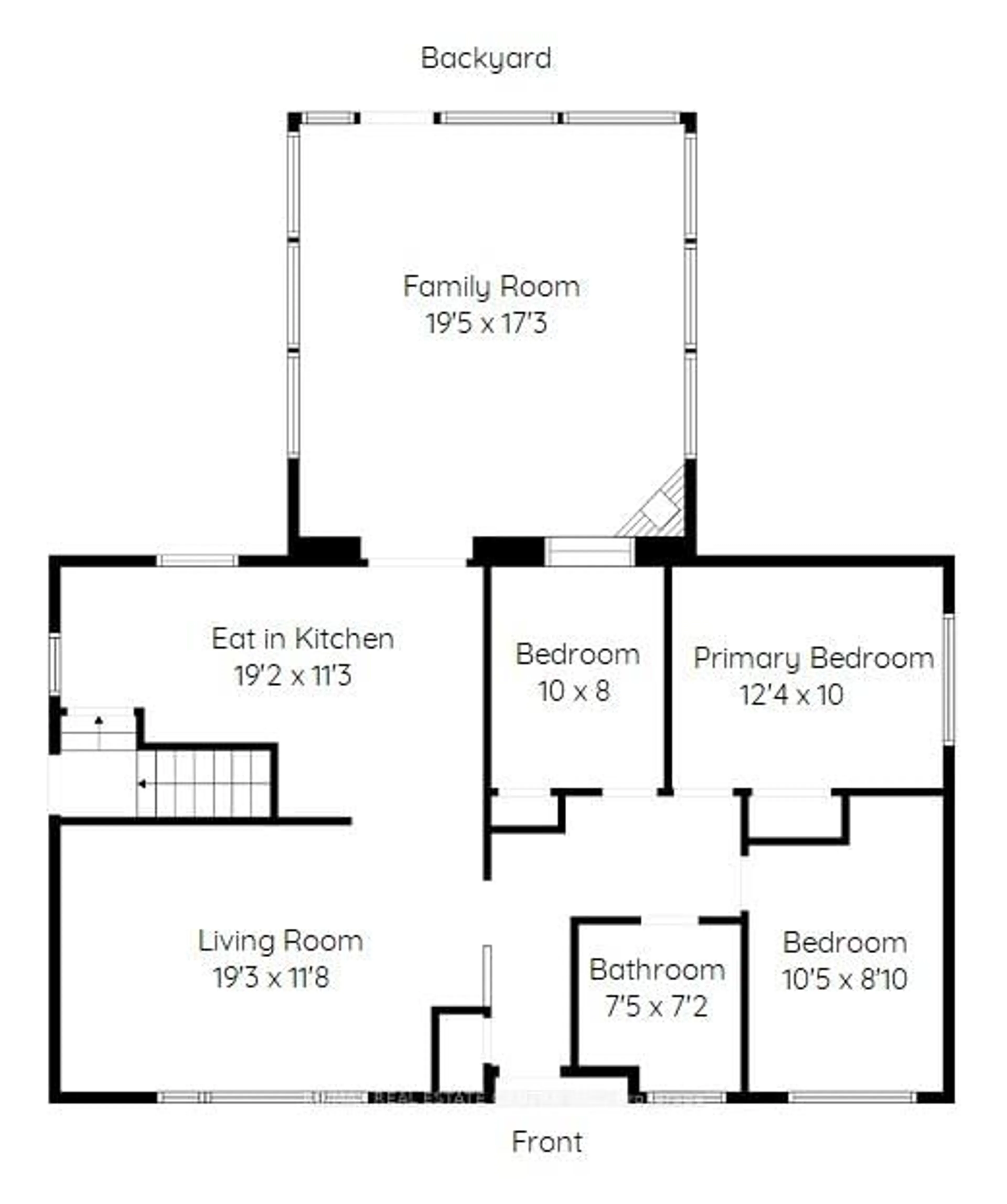 Floor plan for 405 Erindale Dr, Burlington Ontario L7L 4T3