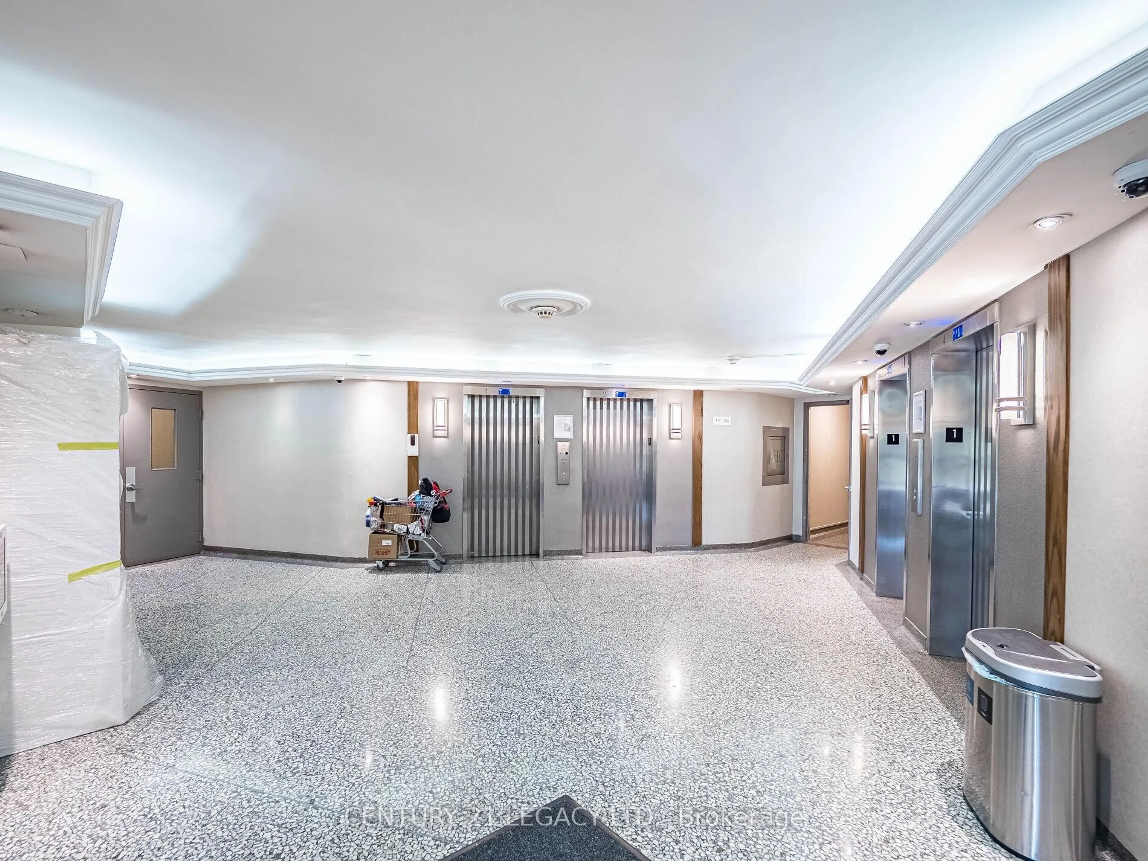 Indoor foyer for 551 The West Mall #310, Toronto Ontario M9C 1G7