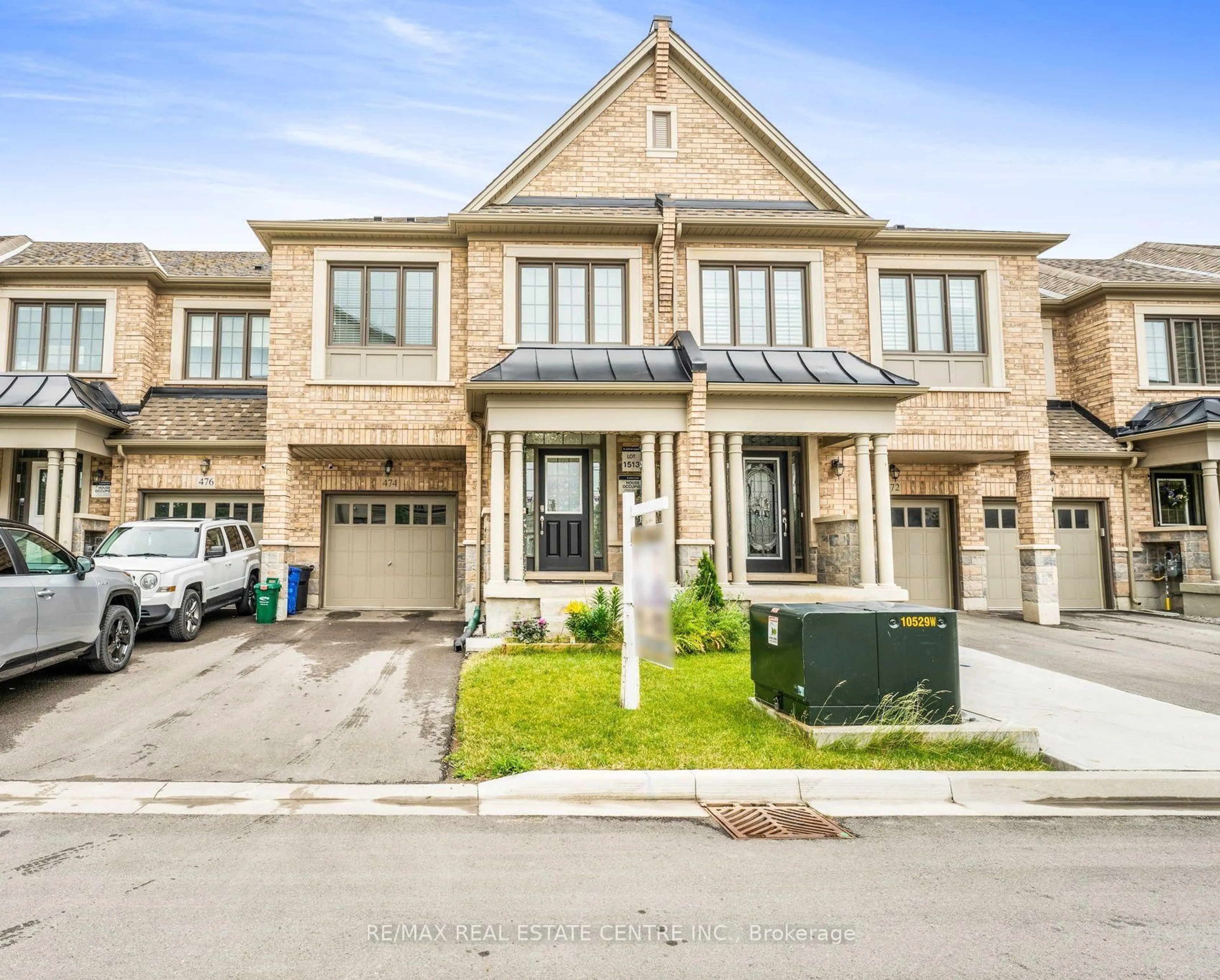 Home with brick exterior material, street for 474 Sheaffe Pl, Milton Ontario L9E 1J9