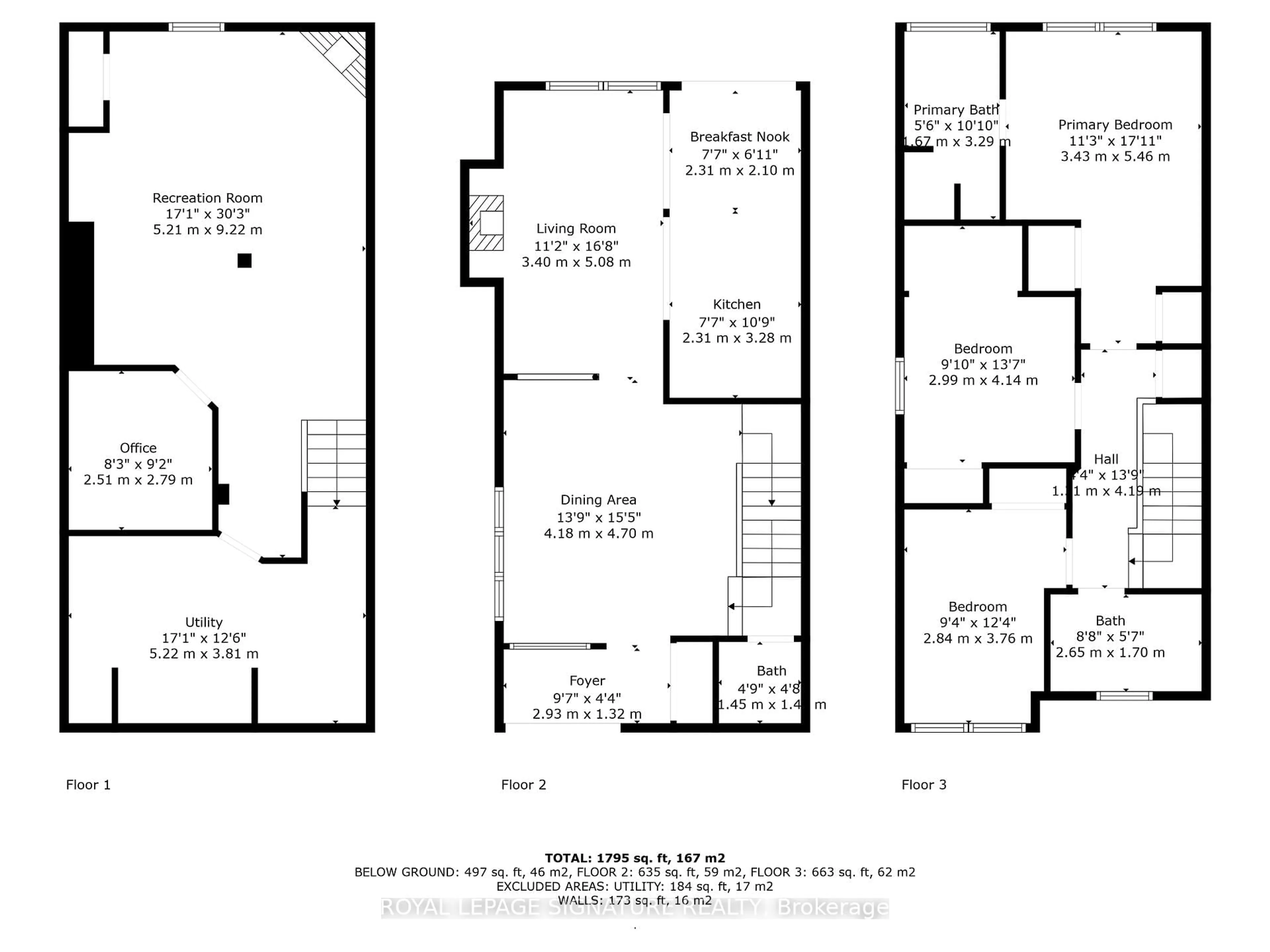 Floor plan for 3929 Milkwood Cres, Mississauga Ontario L5N 8H2