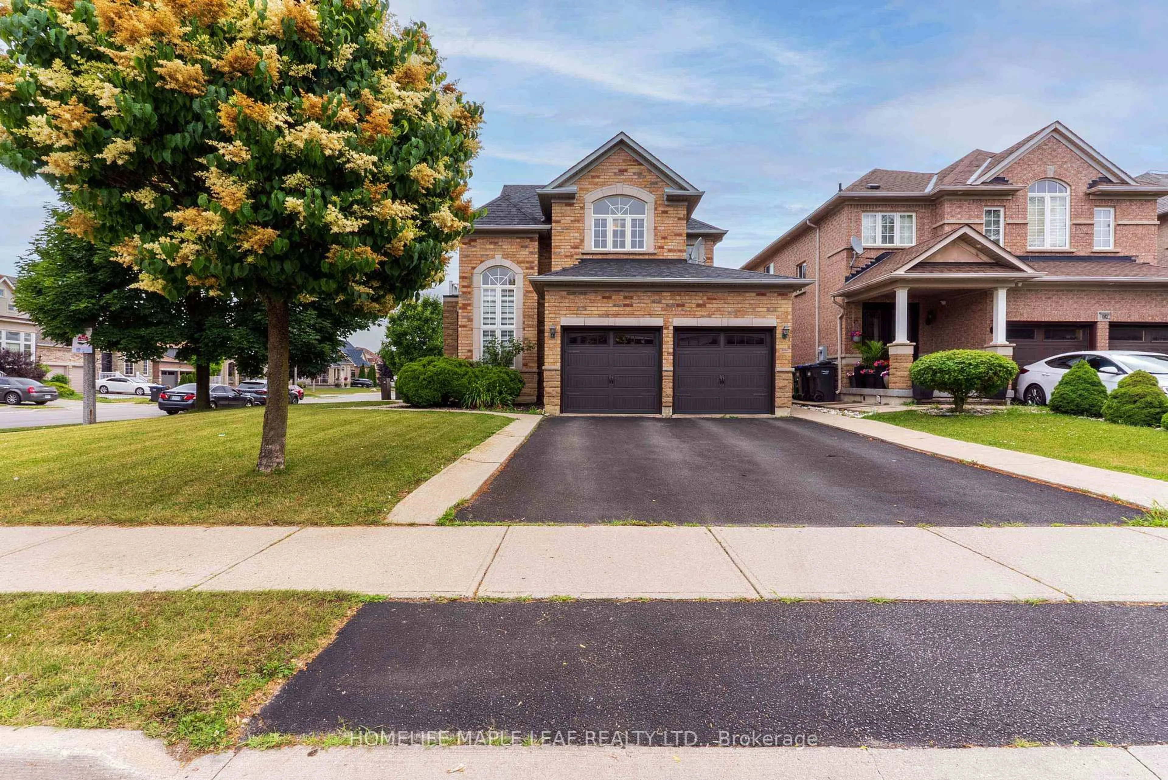 Home with brick exterior material, street for 63 Blue Diamond Dr, Brampton Ontario L6S 6H8