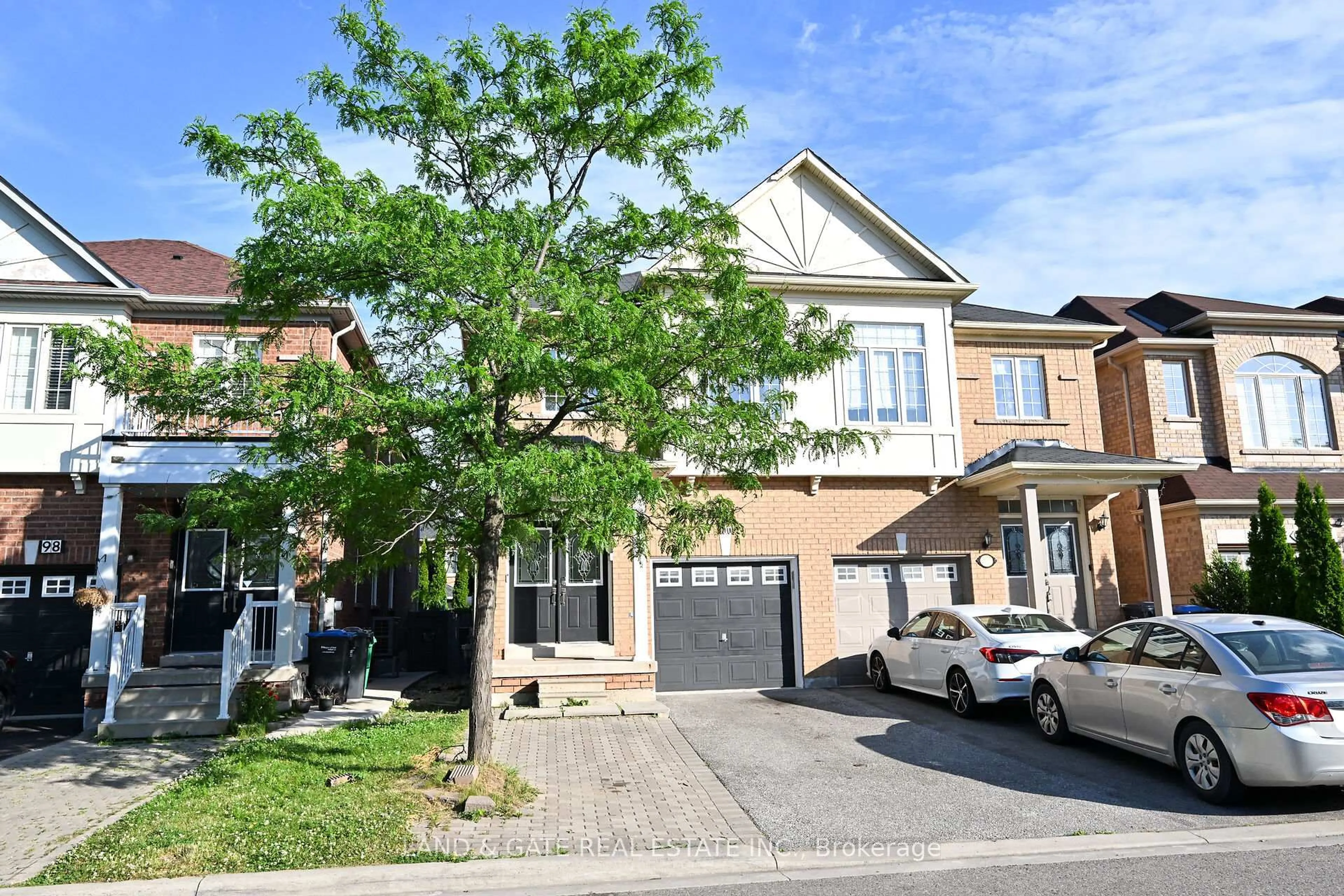 Home with brick exterior material, street for 100 Kilrea Way, Brampton Ontario L6X 0R3