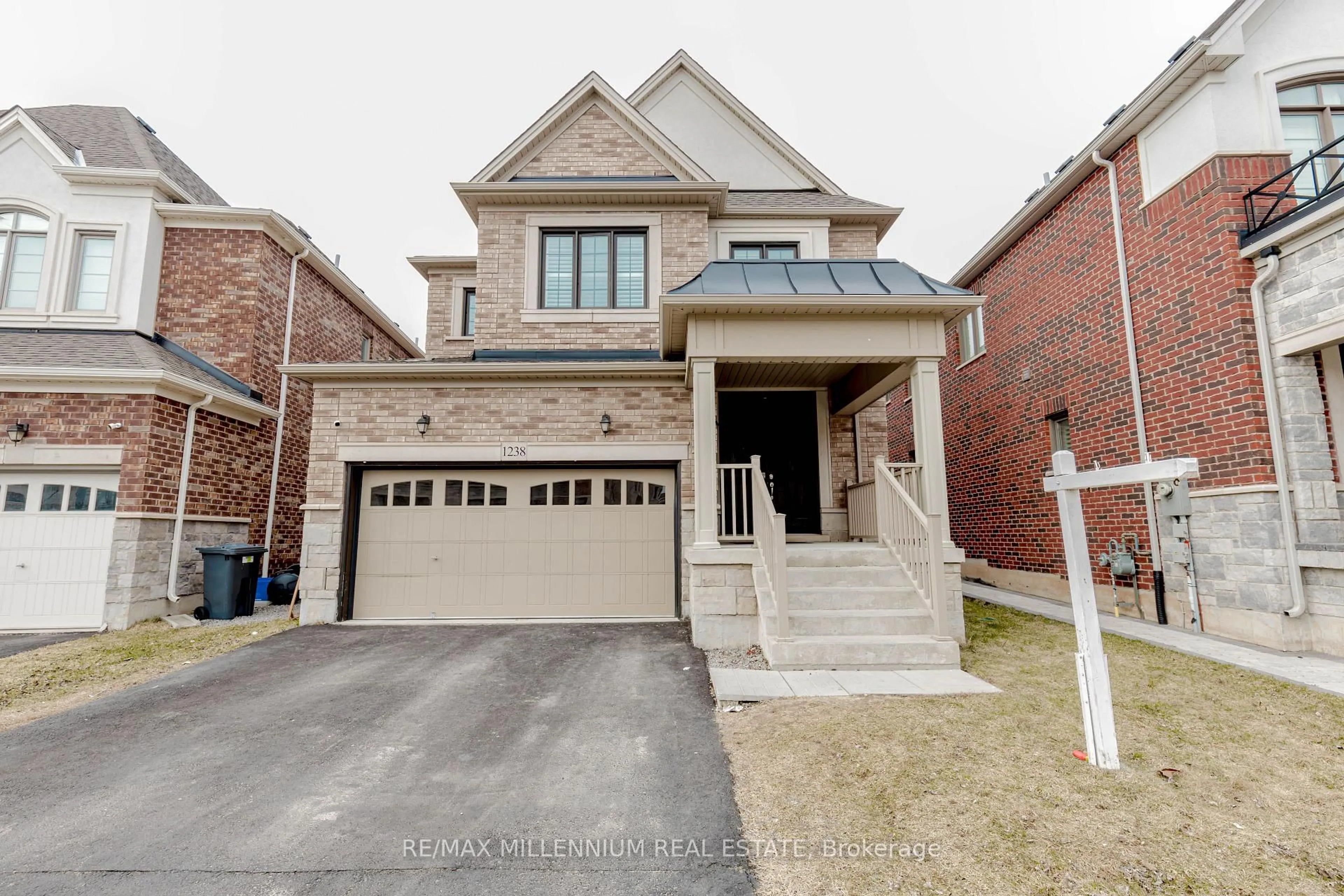 Home with brick exterior material, street for 1238 Bowell Cres, Milton Ontario L9E 1J7