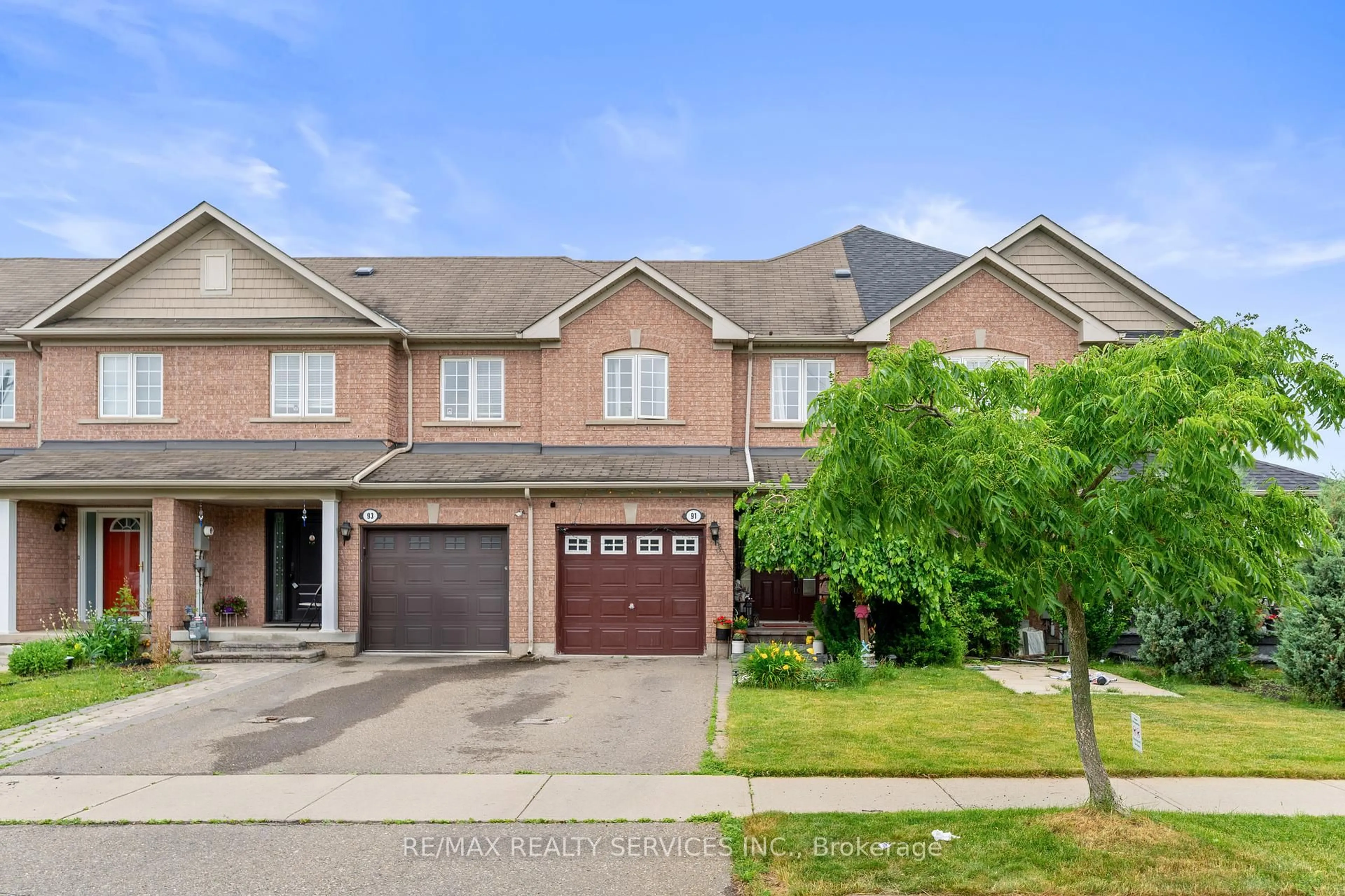 Home with brick exterior material, street for 91 Crystal Glen Cres, Brampton Ontario L6X 0K8