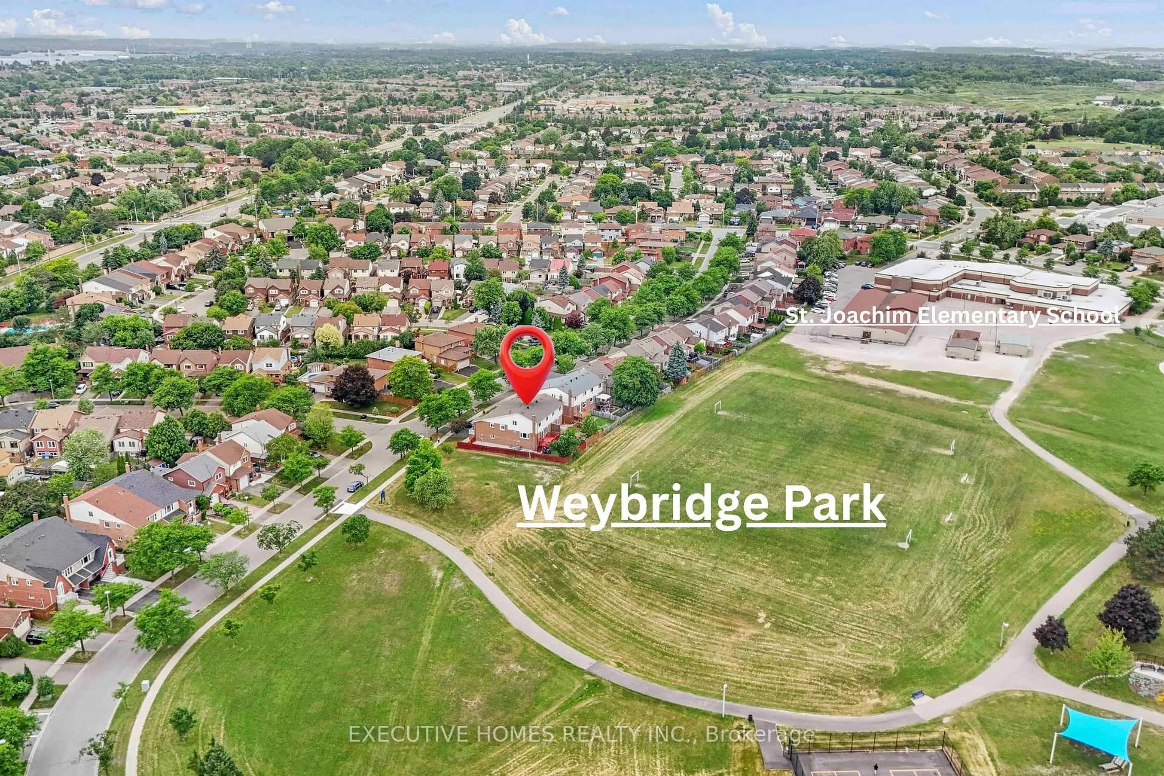 A pic from outside/outdoor area/front of a property/back of a property/a pic from drone, unknown for 140 Weybridge Tr, Brampton Ontario L6V 3W2