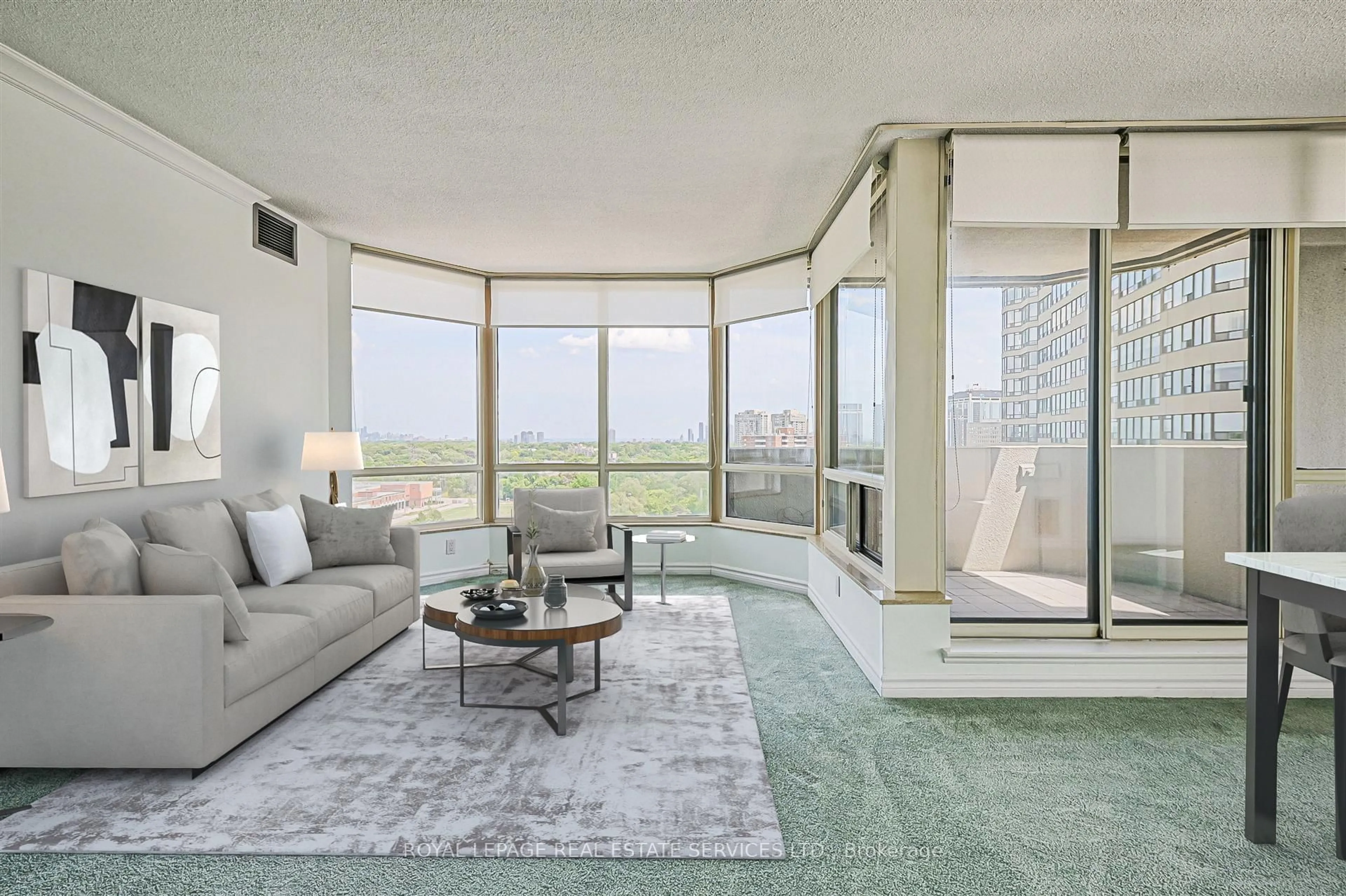 Living room with furniture, unknown for 1320 Islington Ave #1602, Toronto Ontario M9A 5C6