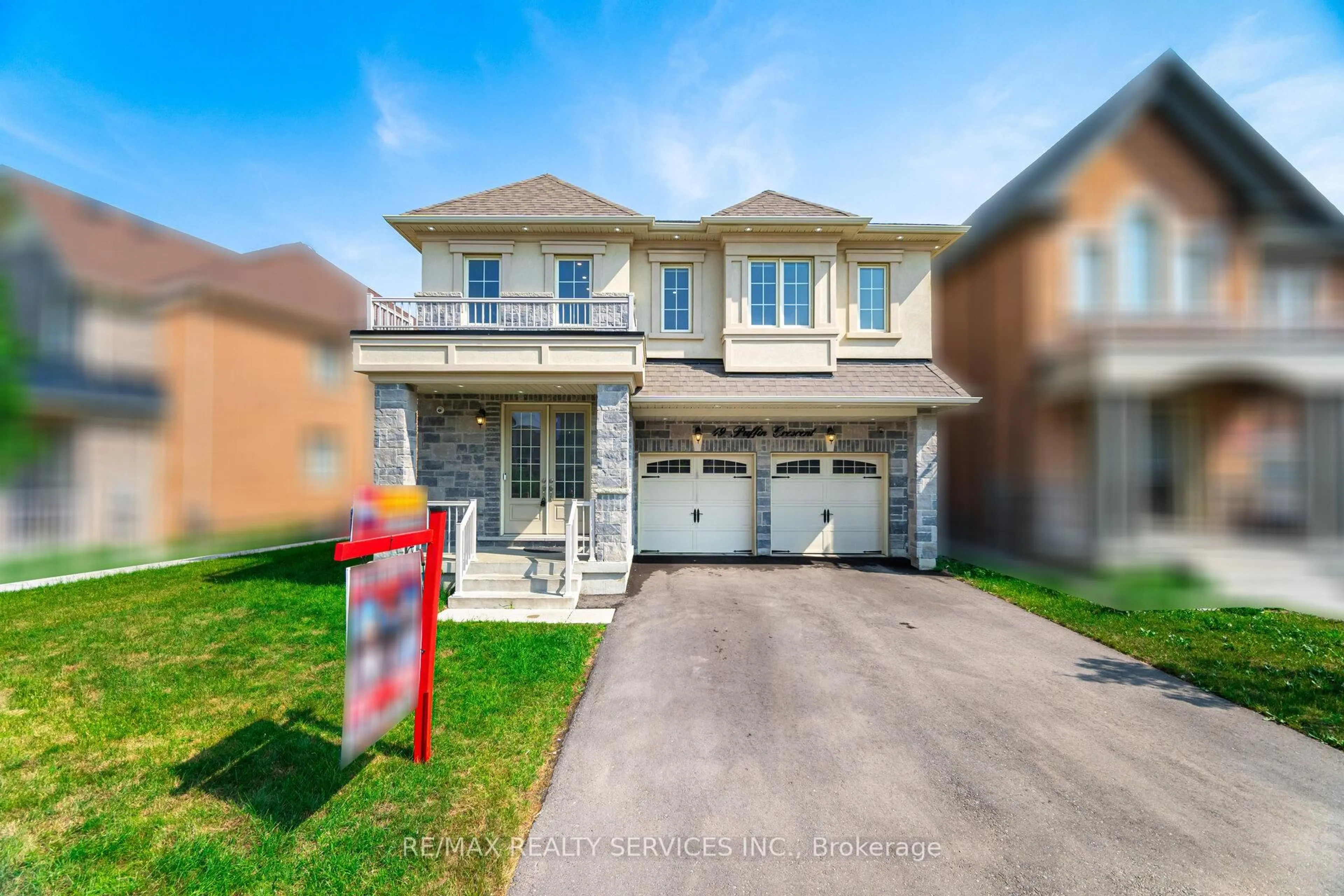 Home with brick exterior material, street for 49 Puffin Cres, Brampton Ontario L6R 4C3