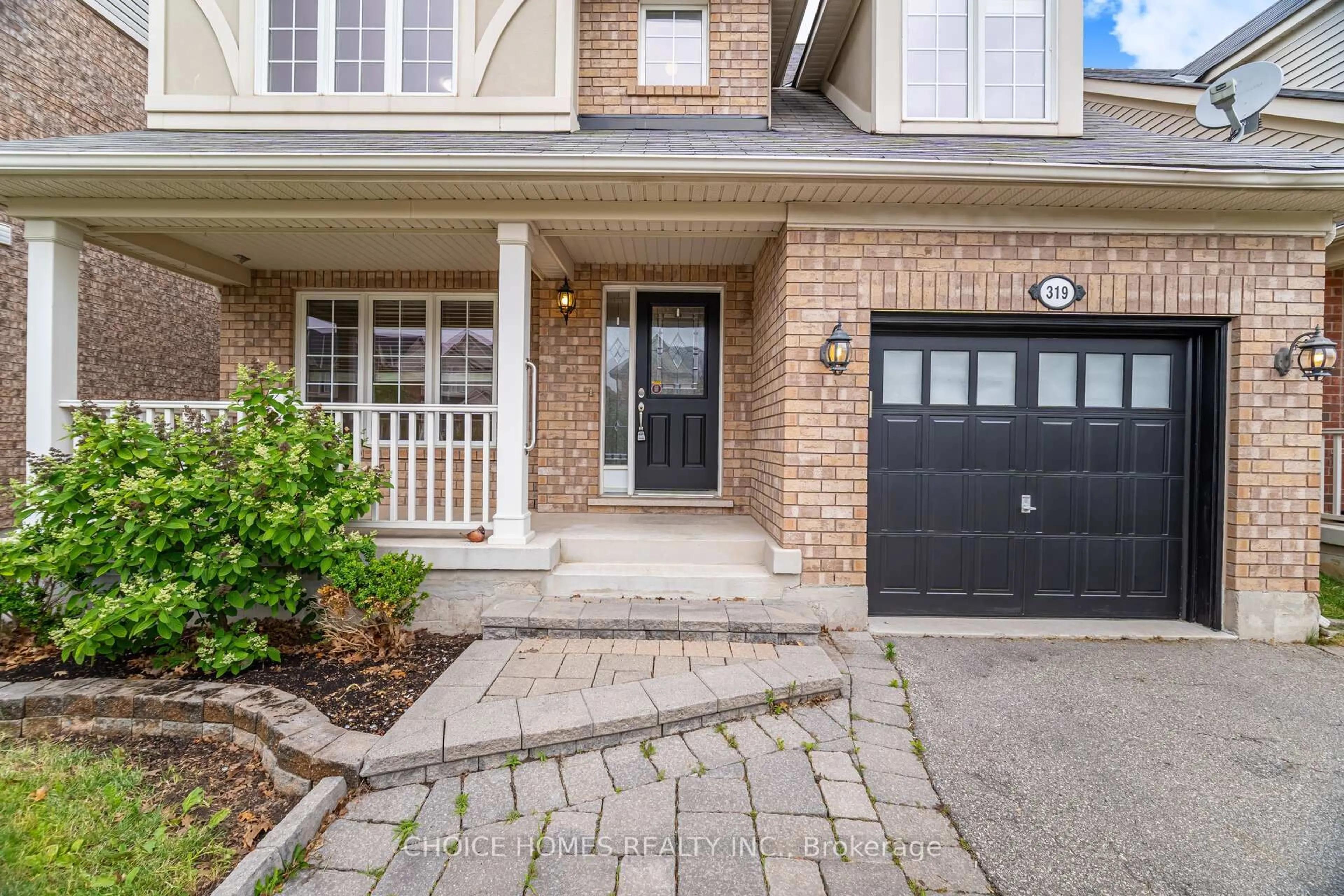 Home with brick exterior material, street for 319 Mcdougall Crossing, Milton Ontario L9T 0N5