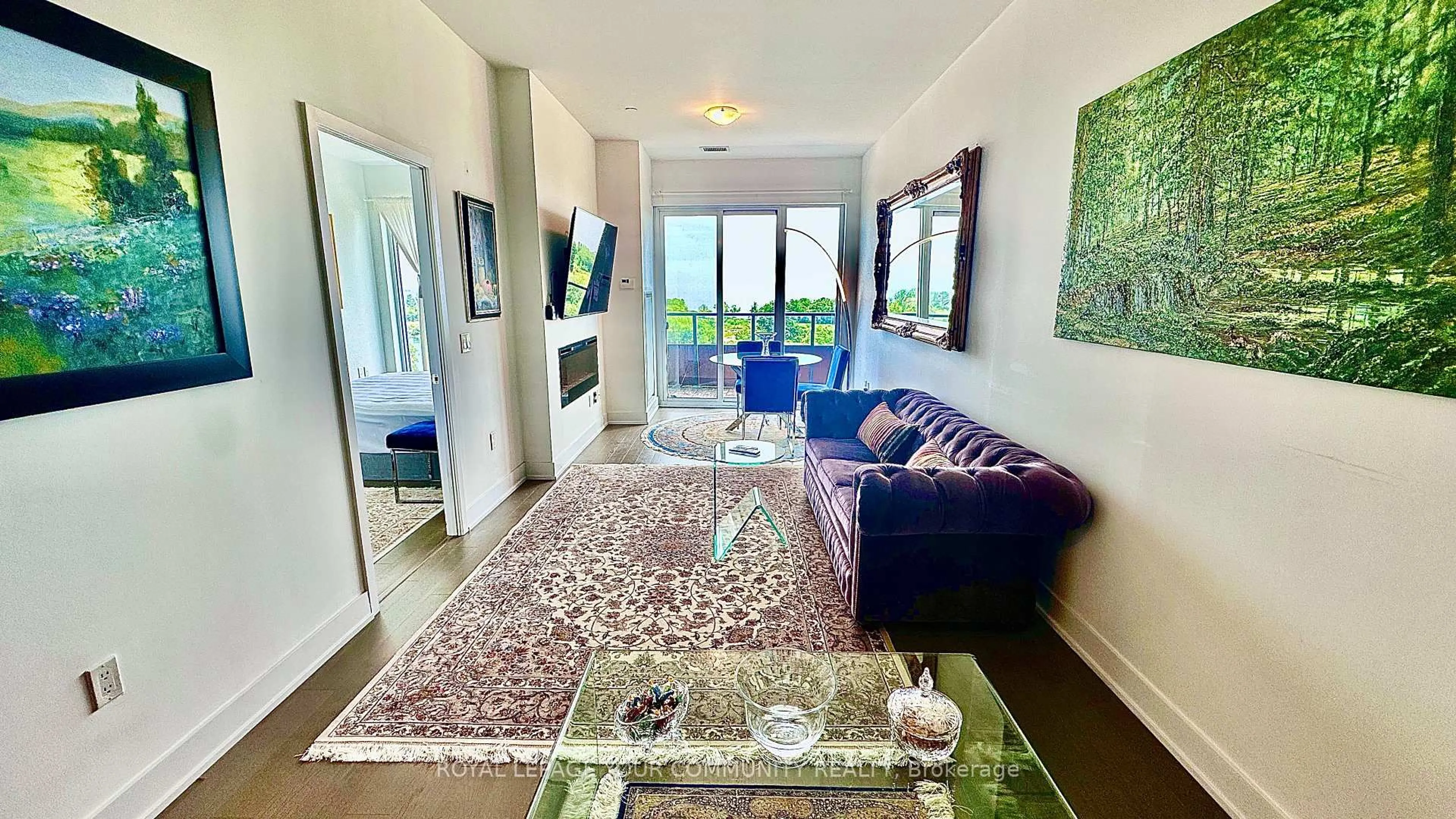 Living room with furniture, unknown for 20 Shore Breeze Dr #508, Toronto Ontario M8V 0C7