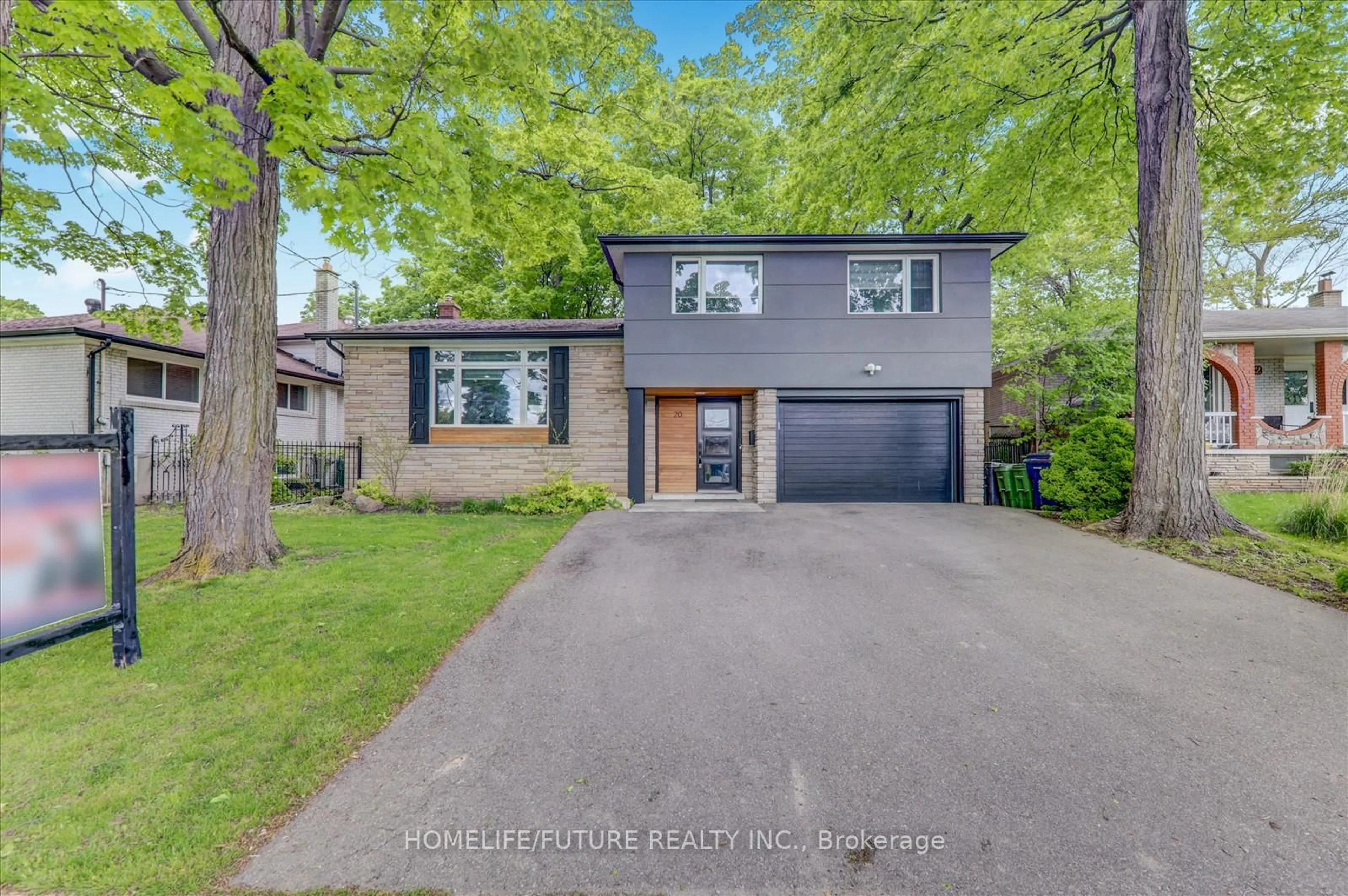 Home with brick exterior material, street for 20 Brantley Cres, Toronto Ontario M3J 1X5