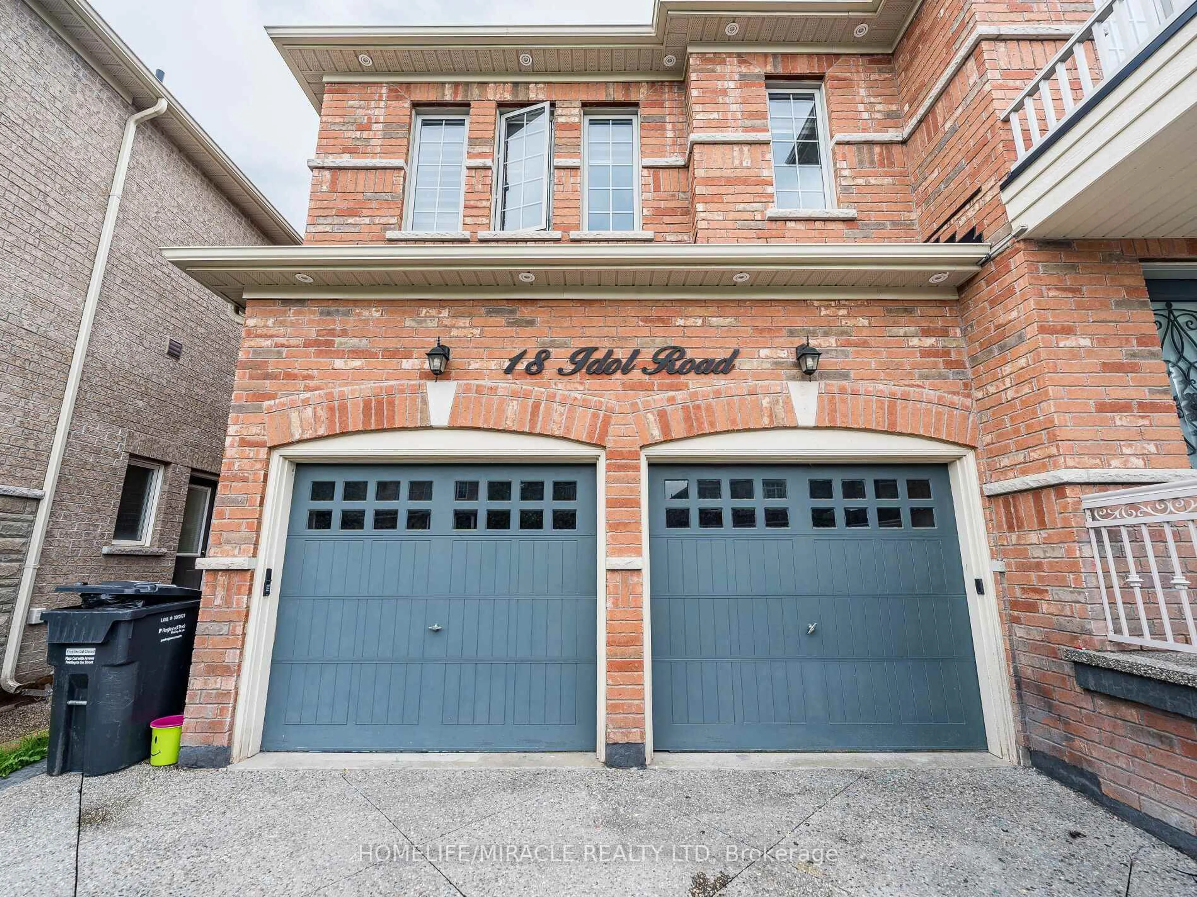 Home with brick exterior material, street for 18 Idol Rd, Brampton Ontario L6X 5N6