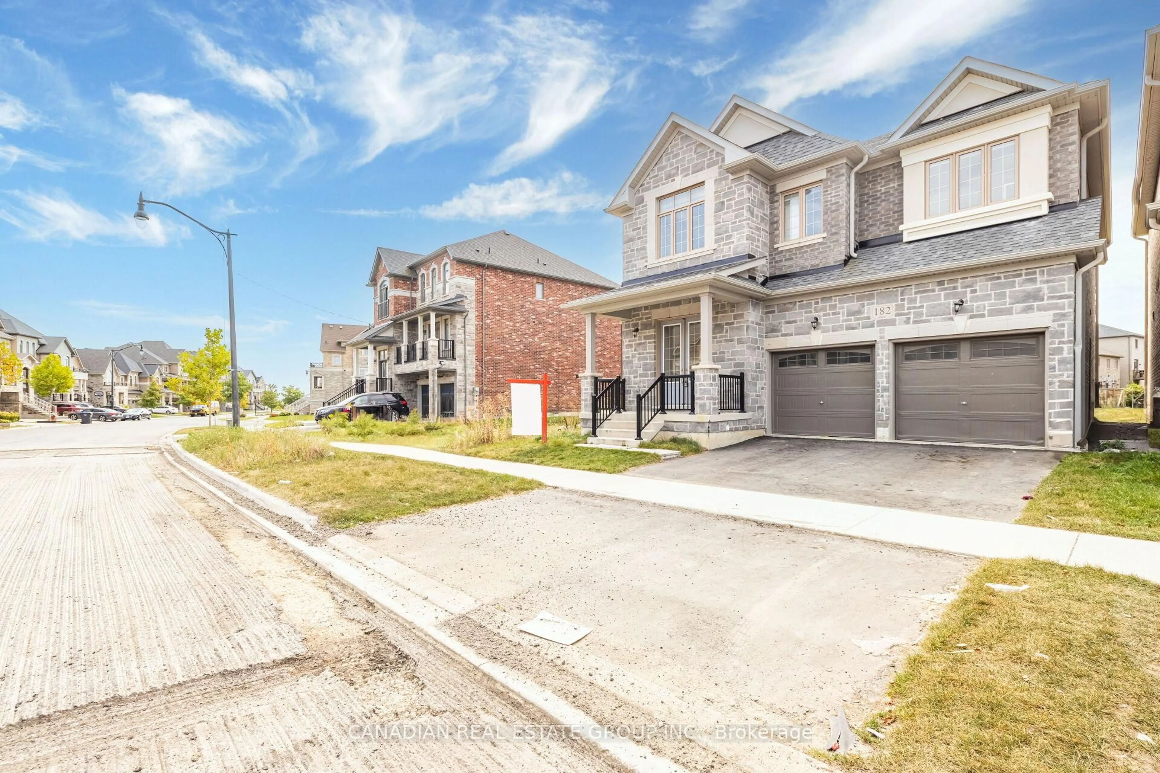 Home with brick exterior material, street for 182 Thornbush Blvd, Brampton Ontario L7A 0G4