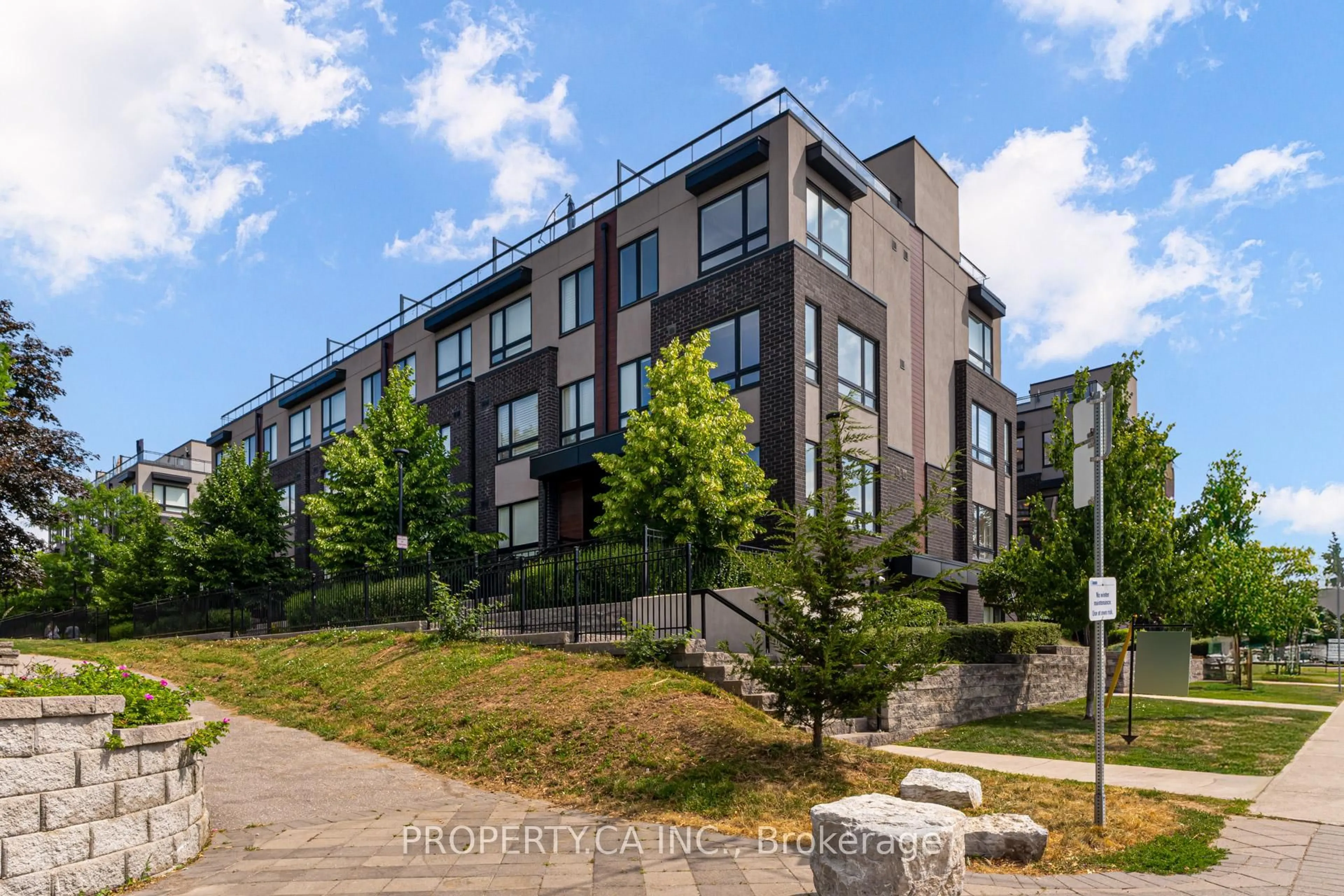 Patio, street for 1130 Briar Hill Ave #201, Toronto Ontario M6B 0A9