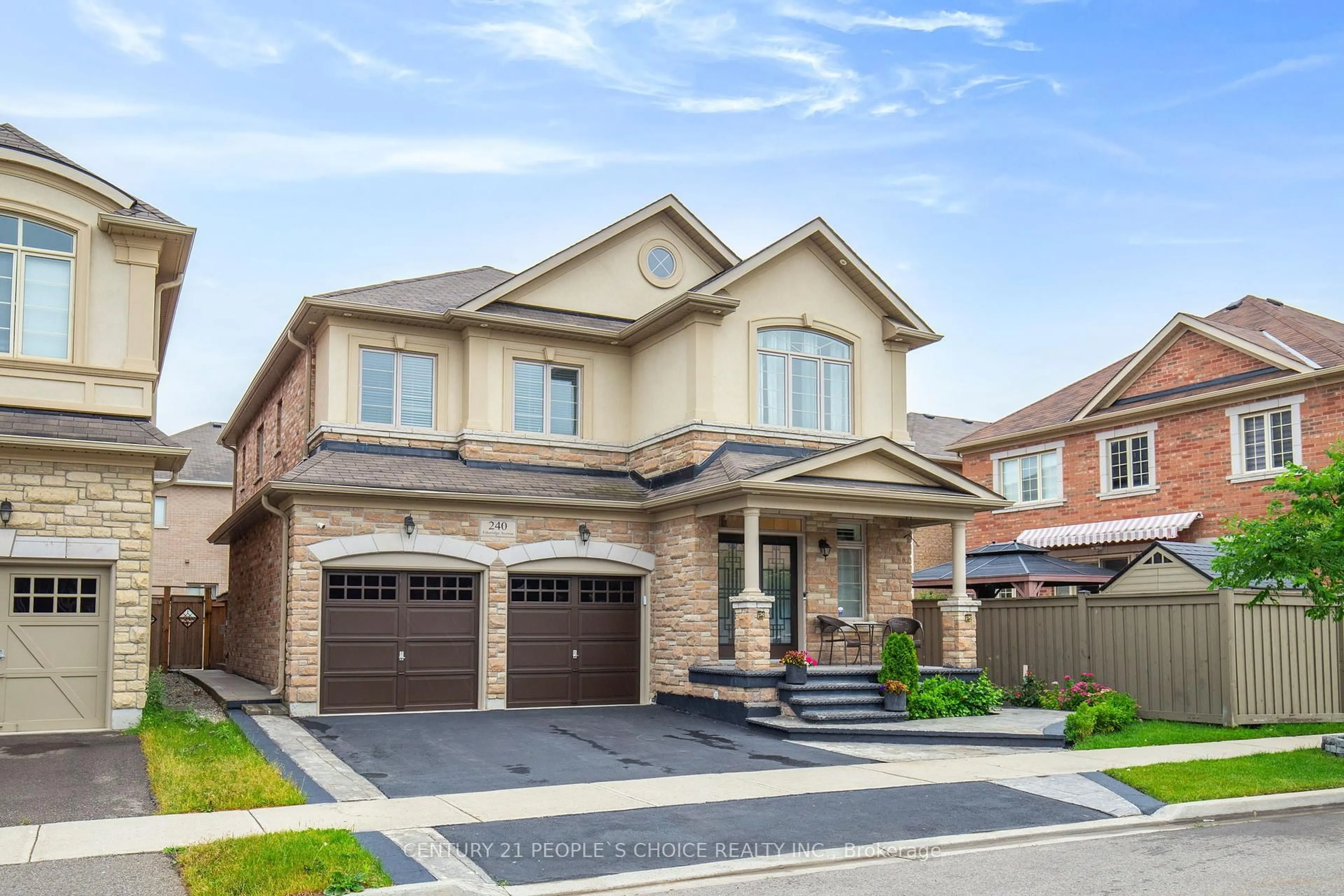Home with brick exterior material, street for 240 Etheridge Ave, Milton Ontario L9E 1H6